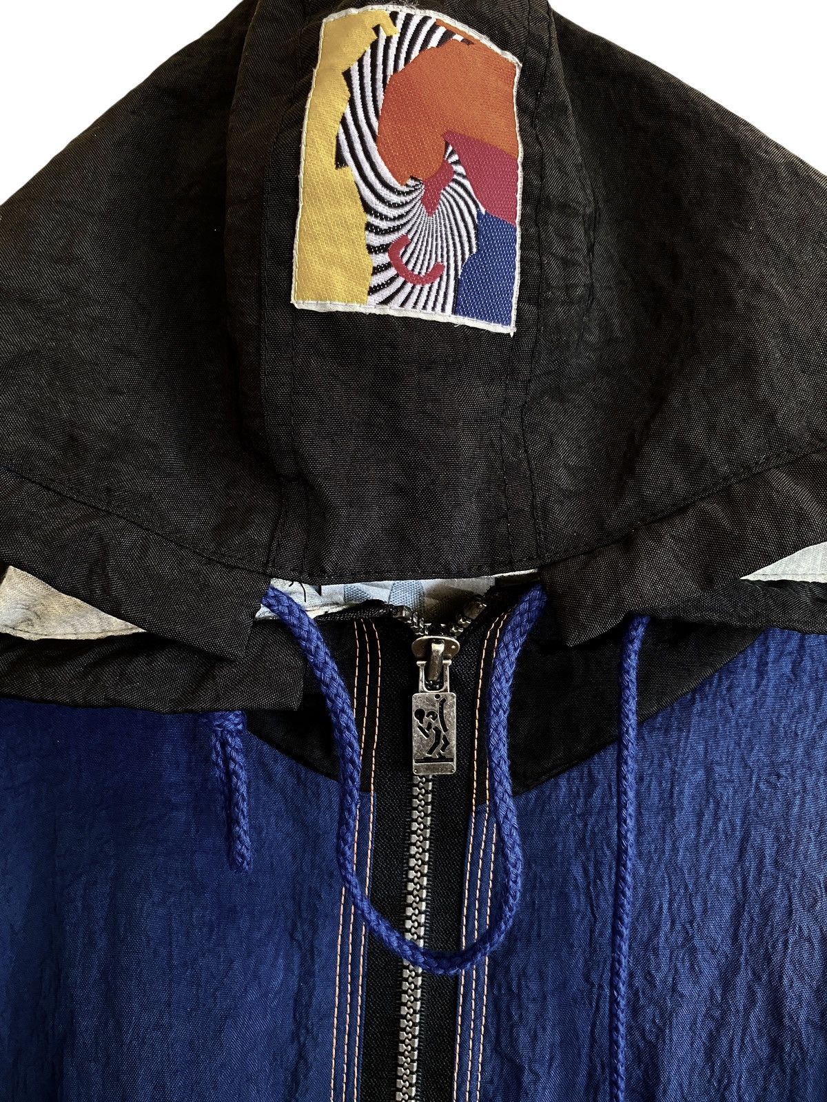 Adidas Very Rare Vintage Brand Adidas ATP Tour Nylon Hoodie 2000s Size US S / EU 44-46 / 1 - 7 Thumbnail