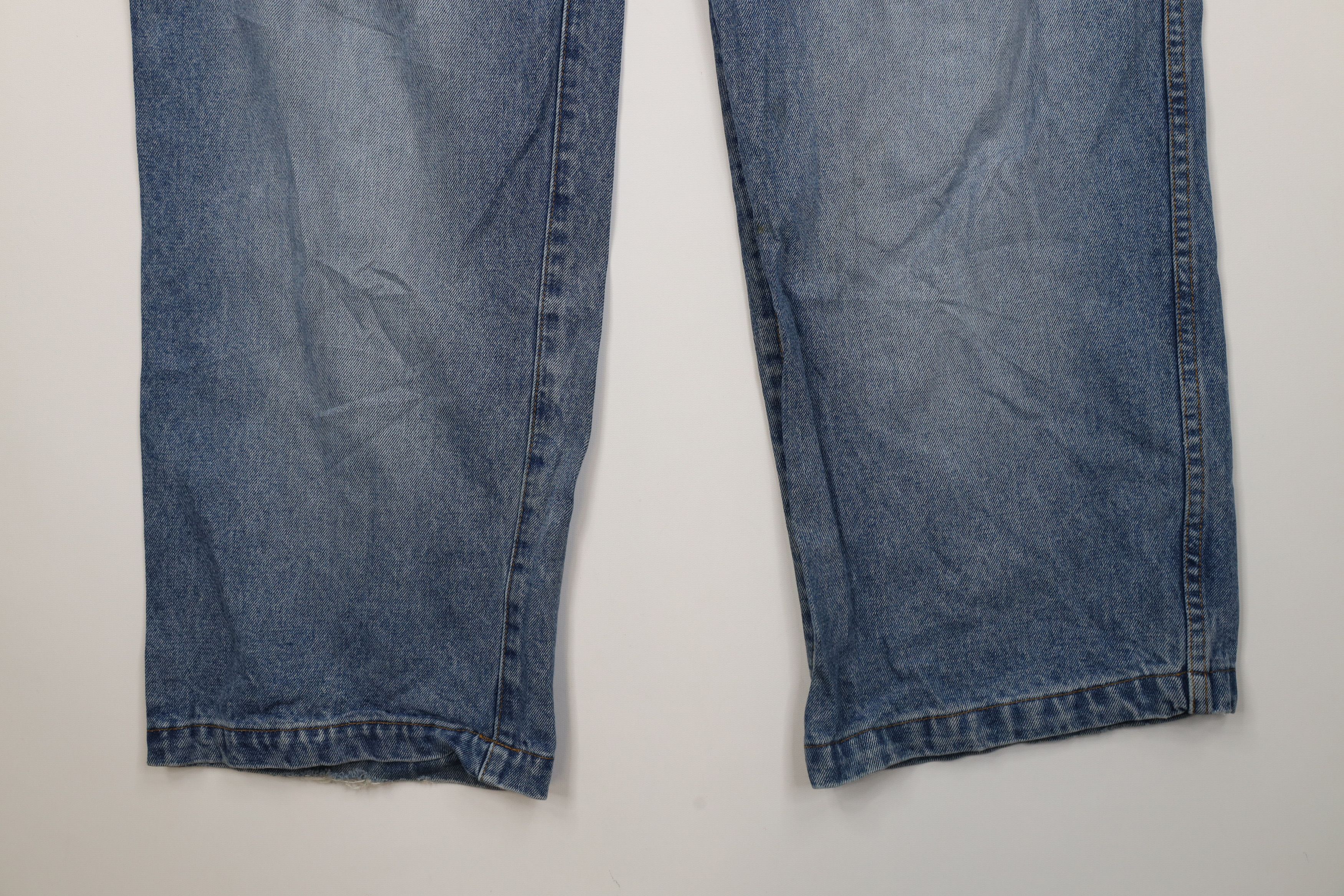 Phat Farm Vintage 90s Phat Farm Baggy Wide Leg Denim Jeans Blue Size US 40 / EU 56 - 4 Thumbnail