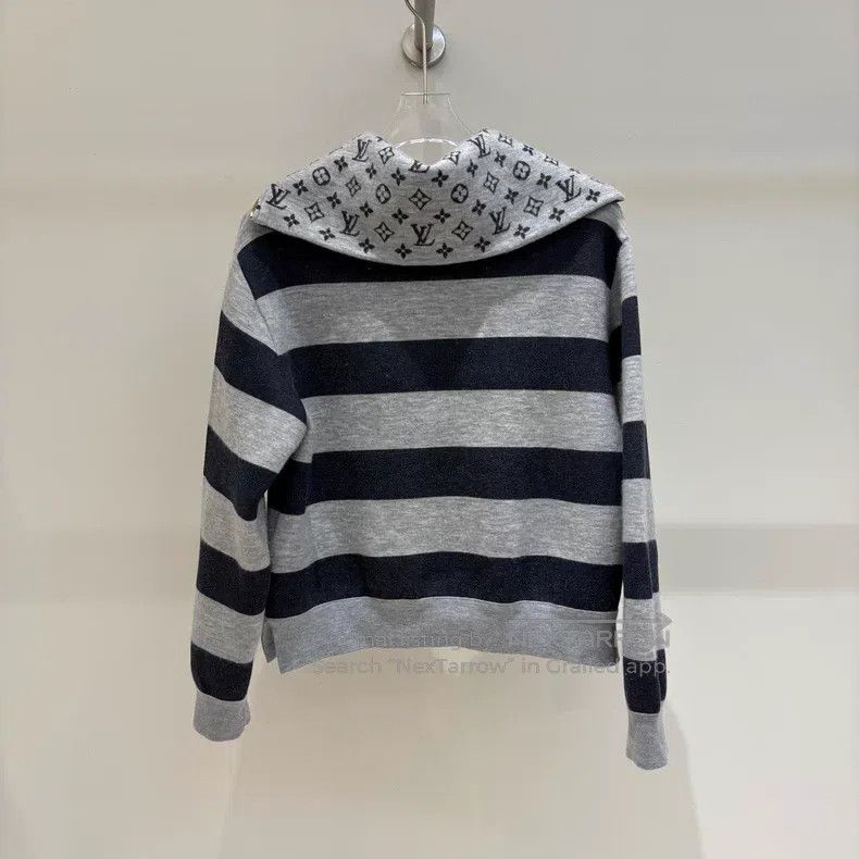 Louis Vuitton Louis Vuitton Striped presbyopic sweatshirt Size US S / EU 44-46 / 1 - 2 Thumbnail