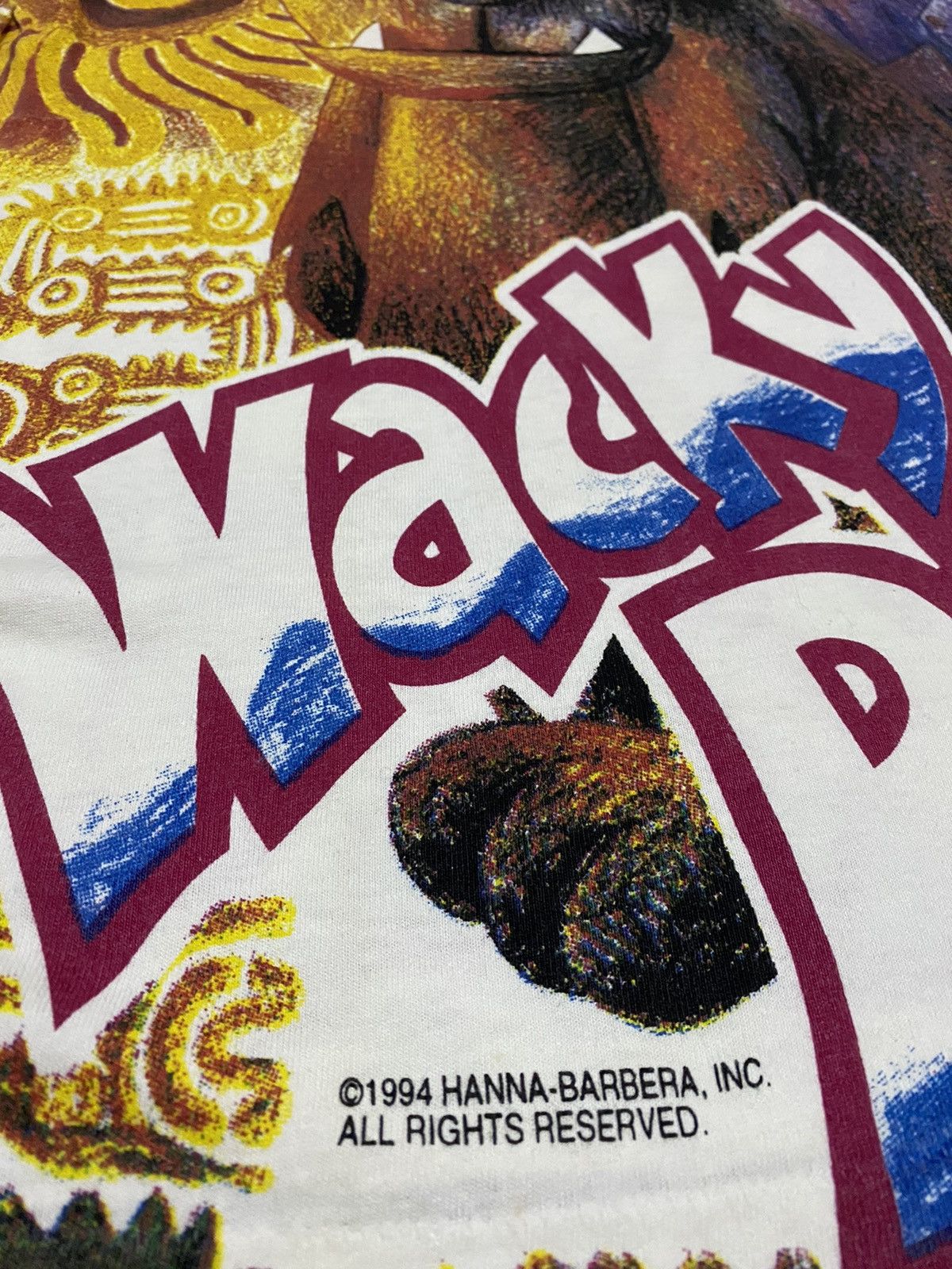 Vintage Vintage Rare 1994 Wacky Races Hanna Barberra Film Size US M / EU 48-50 / 2 - 4 Thumbnail