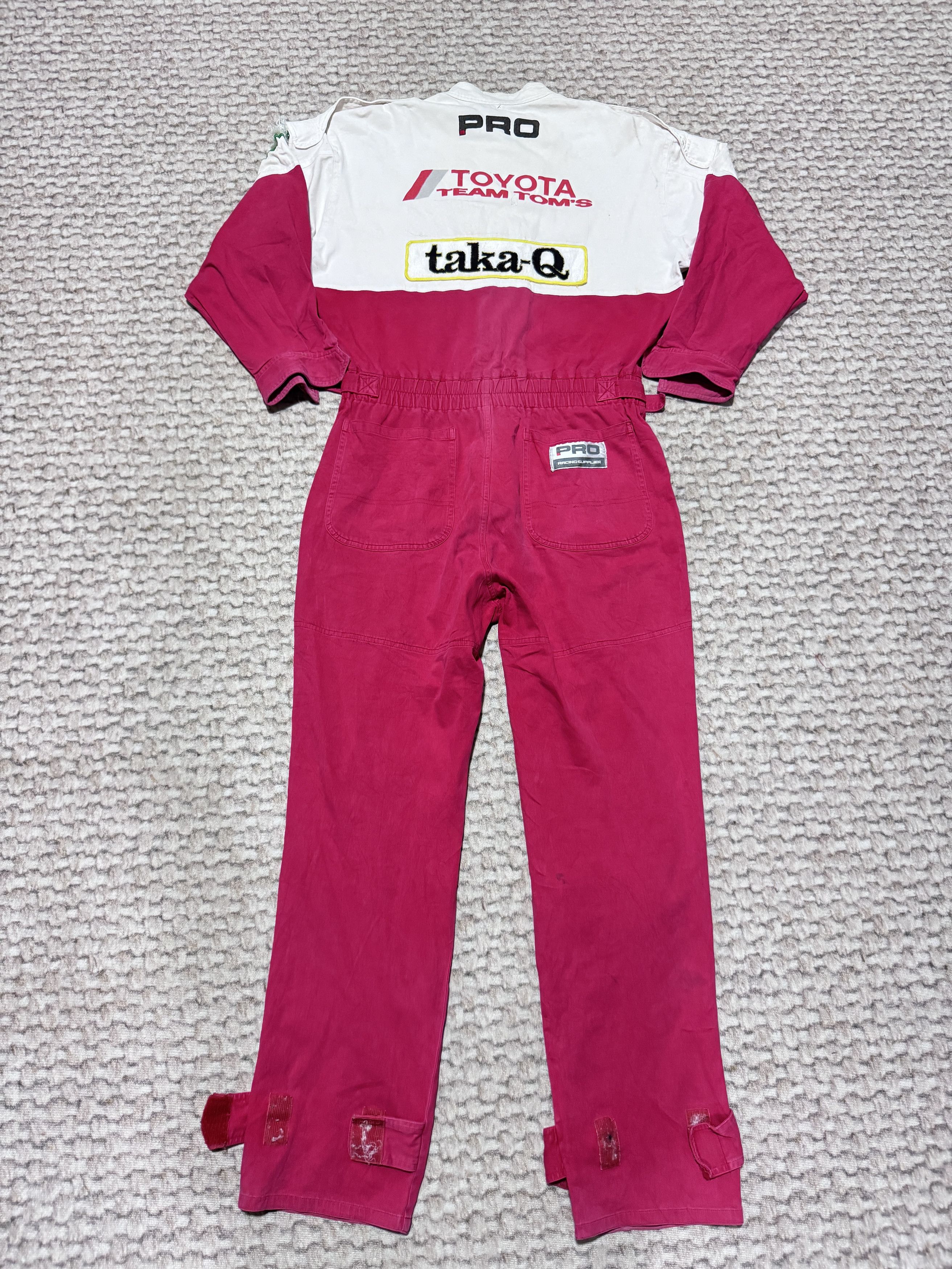 Sports Specialties Vintage 90's Toyota Team Tom's Pit Crew Coverall Size US 30 / EU 46 - 3 Thumbnail