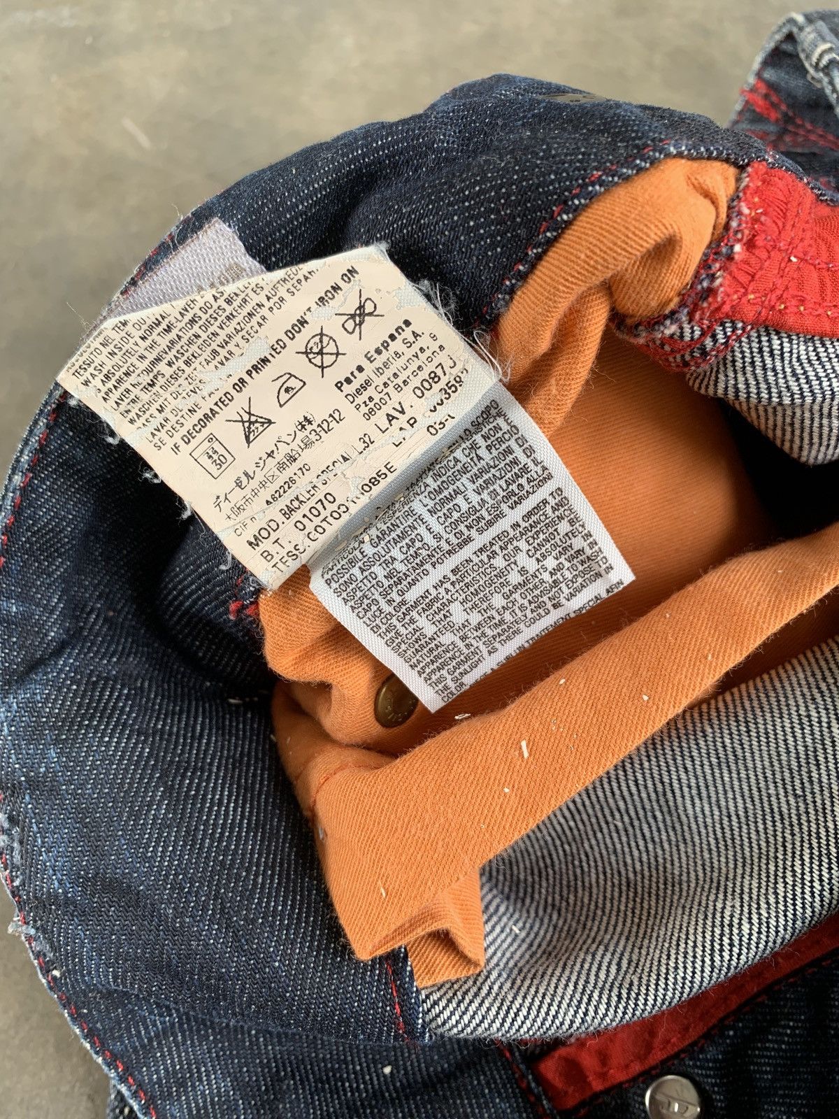 Diesel 2000s y2k diesel backler flared denim Size US 32 / EU 48 - 10 Thumbnail