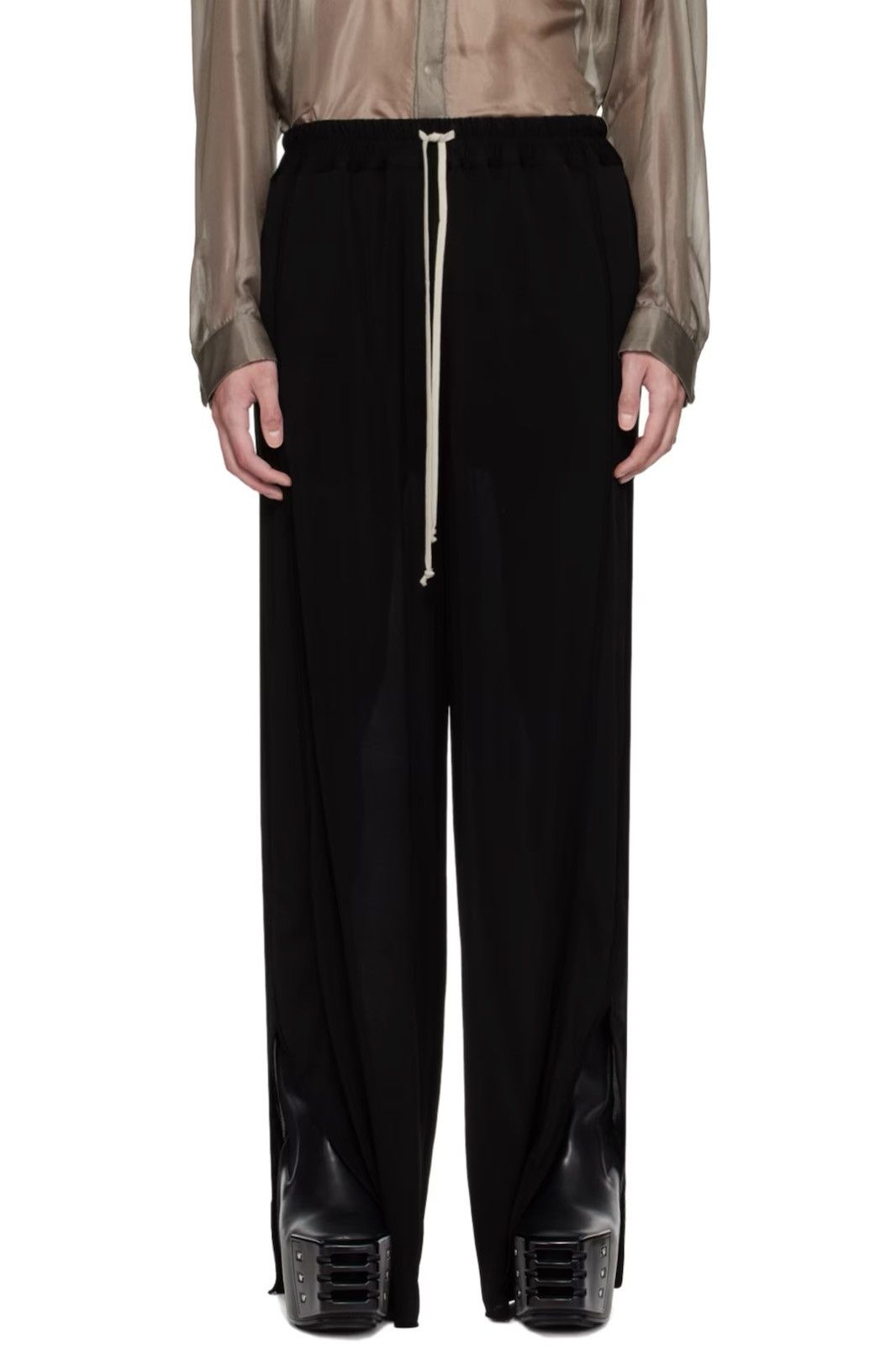 Rick Owens NWT Rick Owens S/S24 Lido Cupro Track Pants Size US 30 / EU 46 - 2 Thumbnail