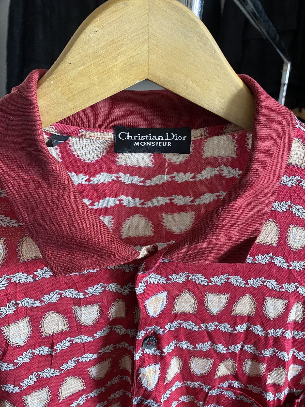 Christian Dior Monsieur Vintage Christian Dior polo tee Size US L / EU 52-54 / 3 - 3 Thumbnail