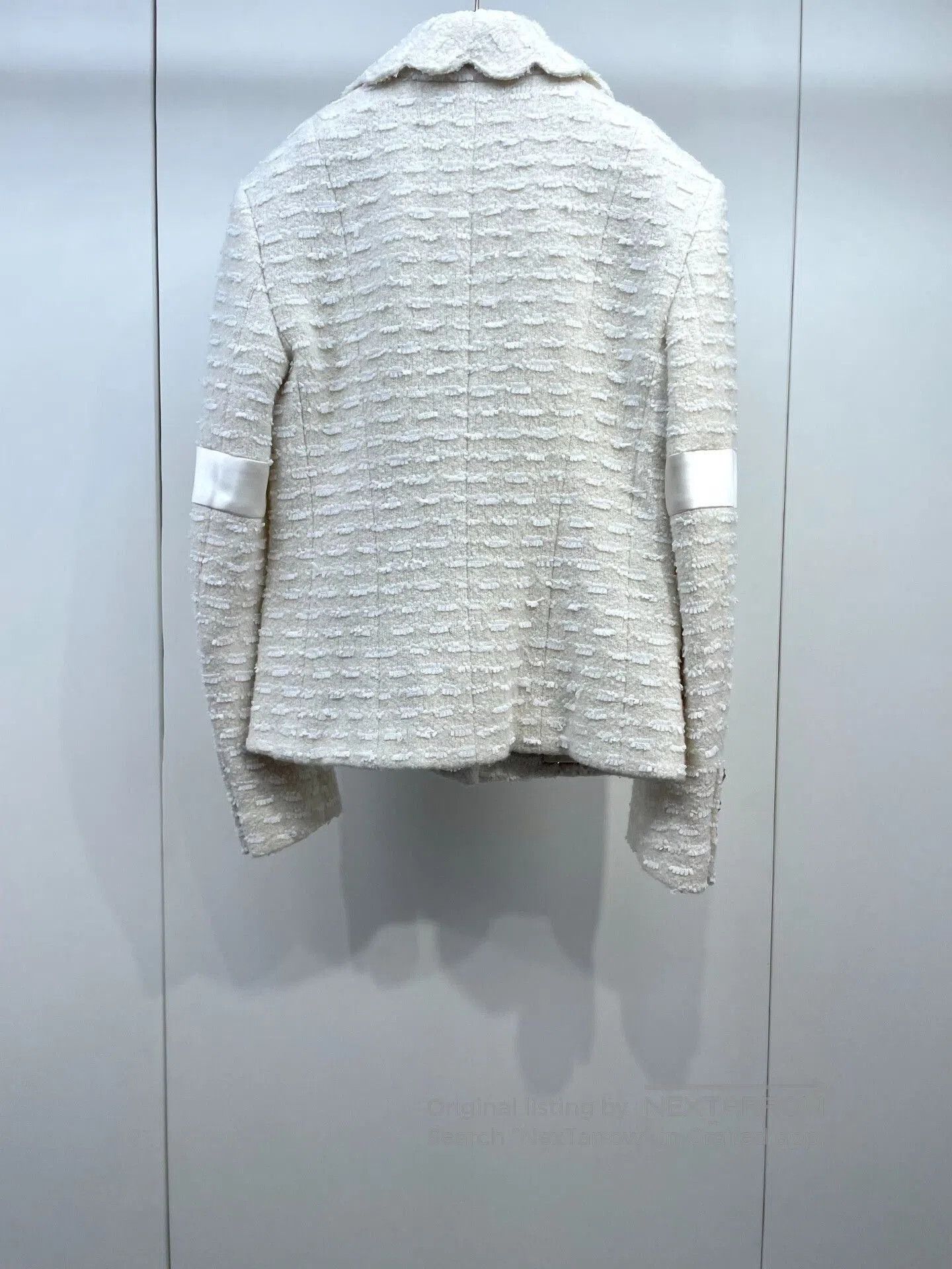 Chanel Chanel Equestrian Cream Ruffled Jacket. Size S / US 4 / IT 40 - 2 Thumbnail