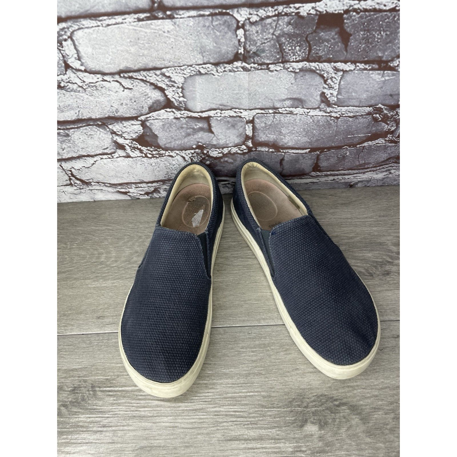 Birkenstock Birkenstock Oswego Midnight Blue Canvas Suede Slip On Shoes Size US 7 / IT 37 - 15 Thumbnail