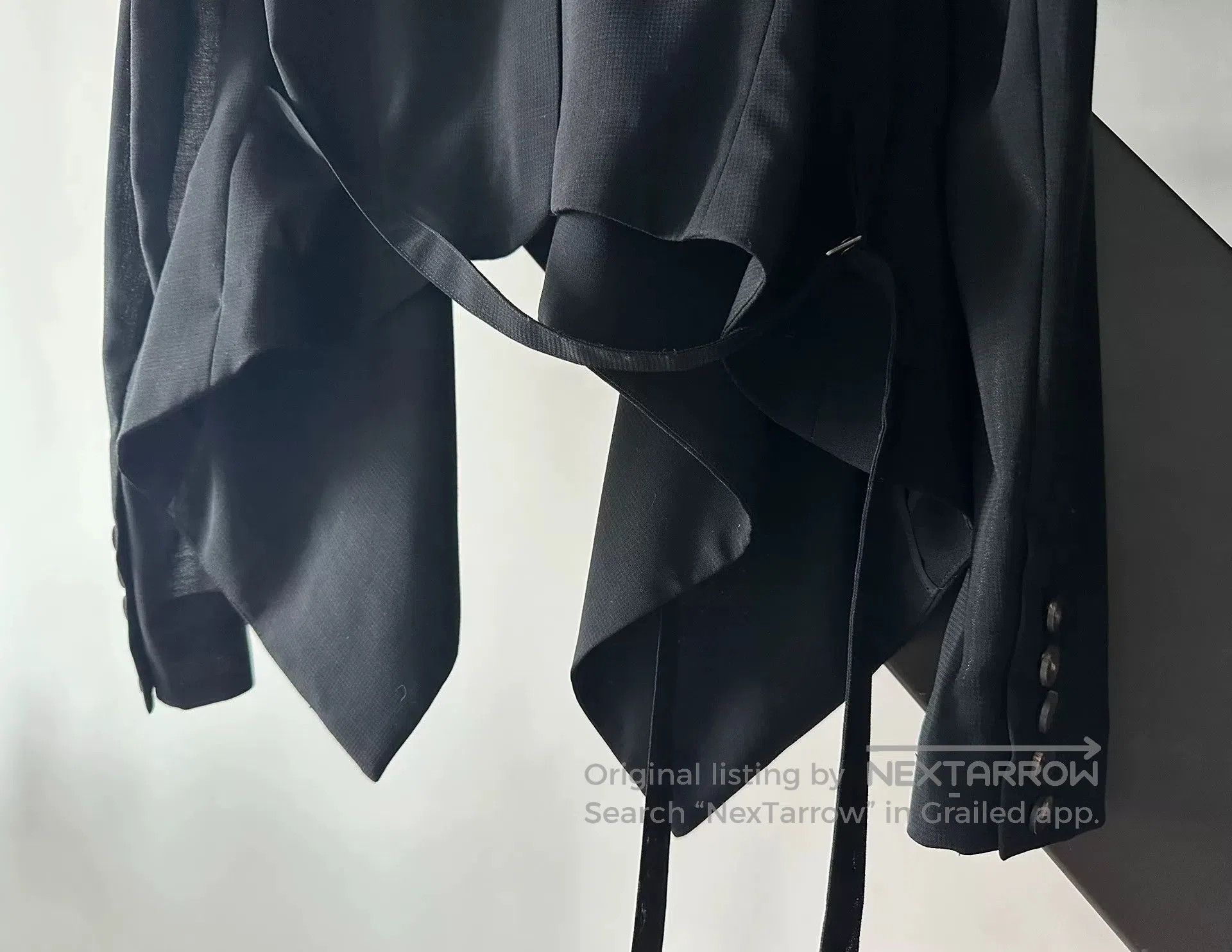 Helmut Lang Helmut Lang Black Mesh Jacket. Size XS / US 0-2 / IT 36-38 - 5 Thumbnail