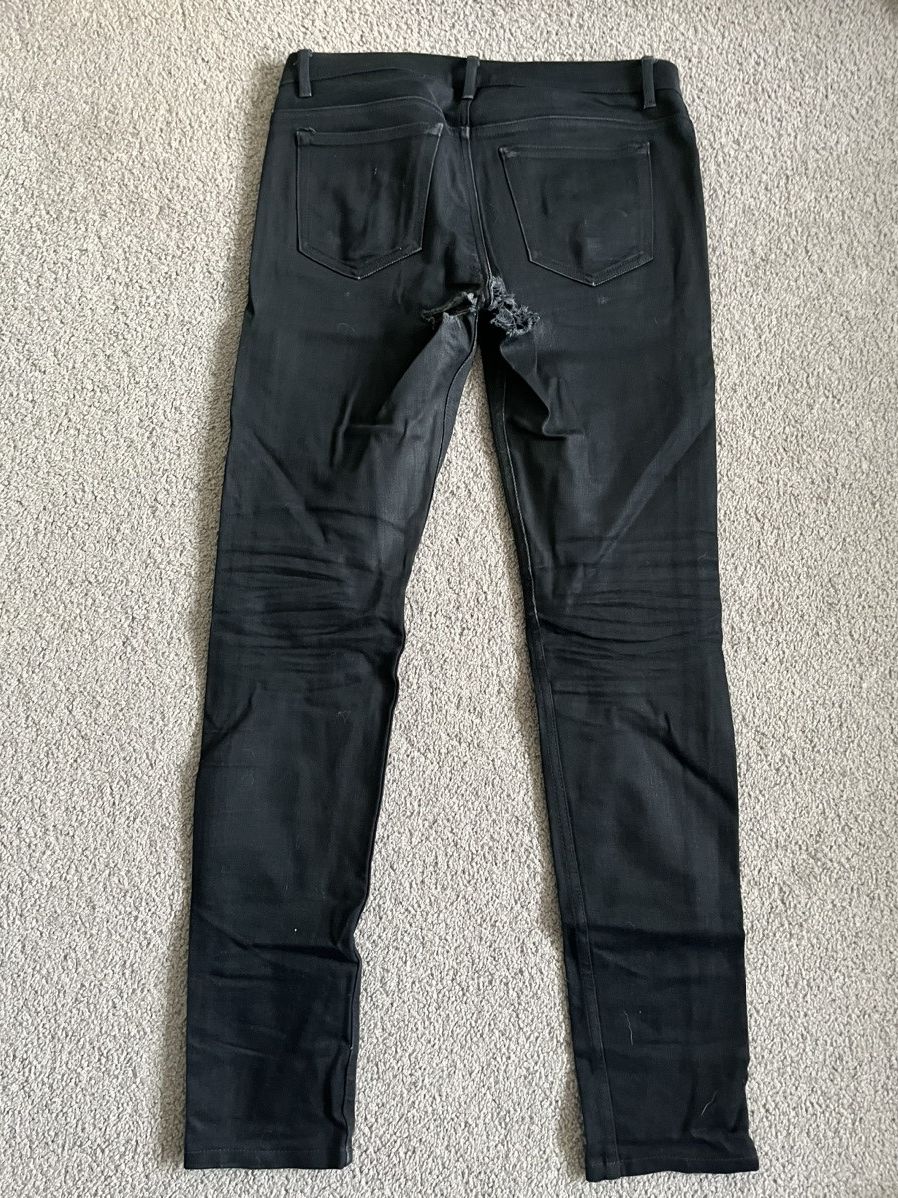 A.P.C. APC Petite New Standards Black Jeans Size US 28 / EU 44 - 9 Thumbnail
