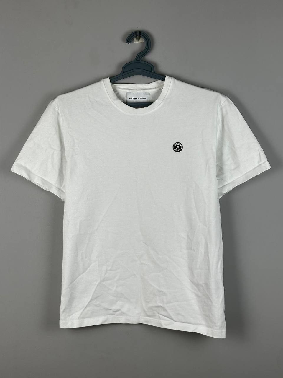 The Kooples The Kooples Streetwear White Basic T Shirt Size US L / EU 52-54 / 3 - 2 Thumbnail