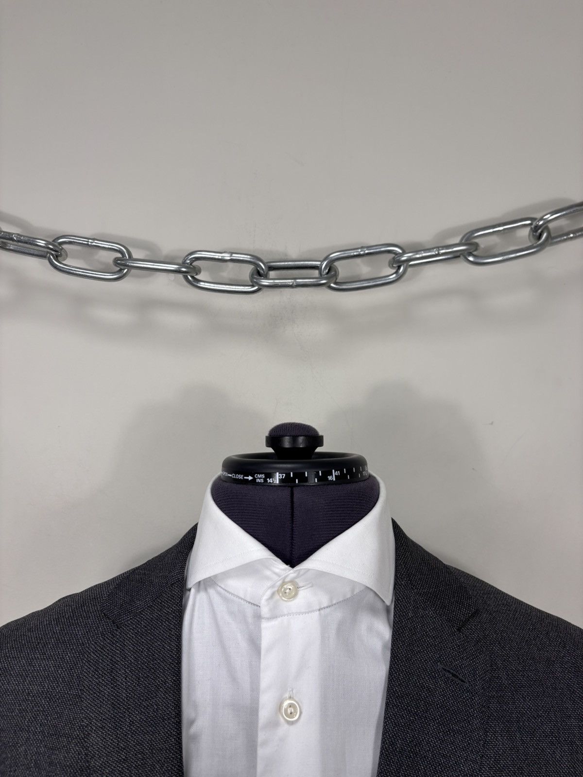 Hugo Boss Hugo Boss Men’s Grey Drago Super 120 Wool Blazer Jacket Size 38R - 9 Thumbnail