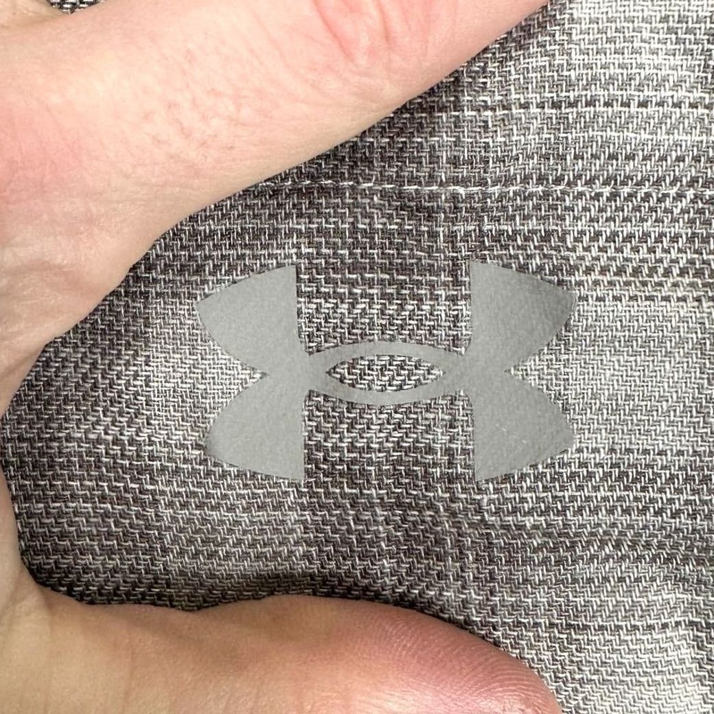 Under Armour Under Armour Flannel Shirt Mens M Grey White Plaid Snap Button Up Shirt Size US M / EU 48-50 / 2 - 6 Thumbnail