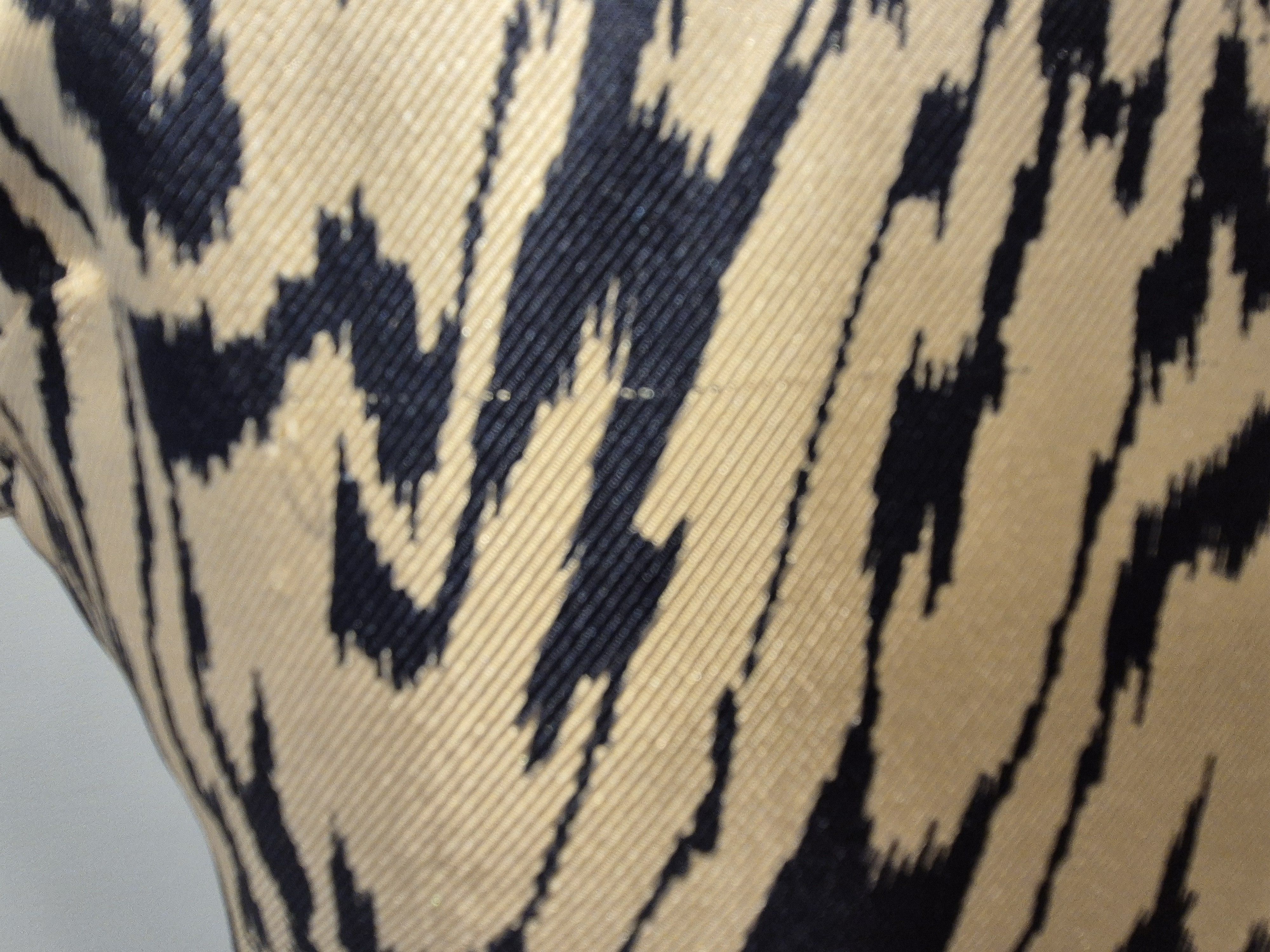 Temperley London Silk tiger print, fitted dress Size S / US 4 / IT 40 - 8 Thumbnail