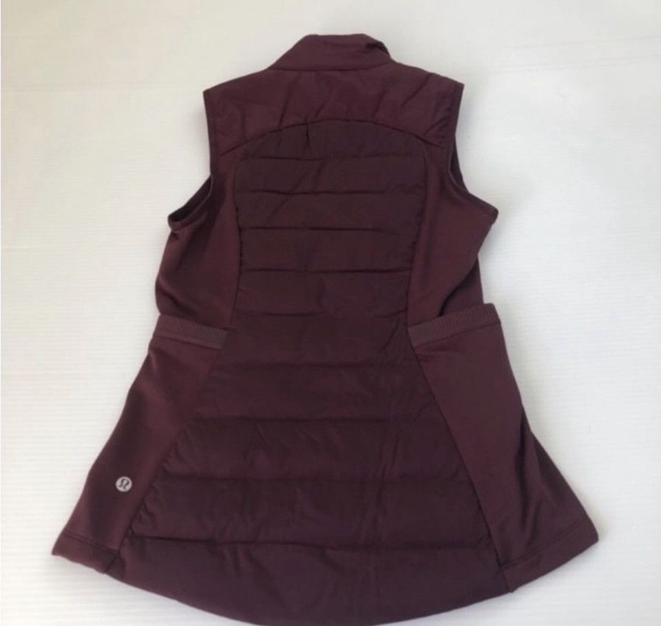 Lululemon NWT Lululemon Down For IT All Vest Dark Adobe, Sz. 4 Size S / US 4 / IT 40 - 4 Thumbnail