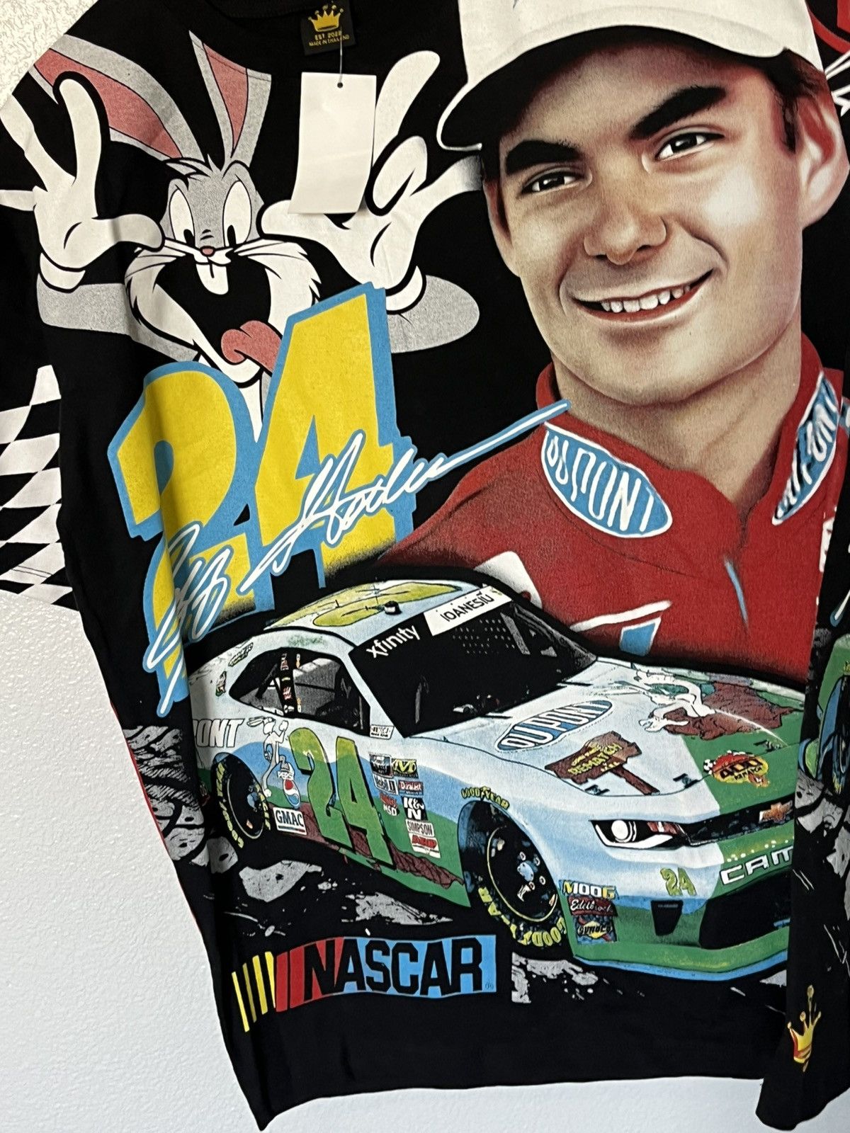Other Jeff Gordan nascar AOP bugs bunny graphic shirt Size US XL / EU 56 / 4 - 7 Thumbnail