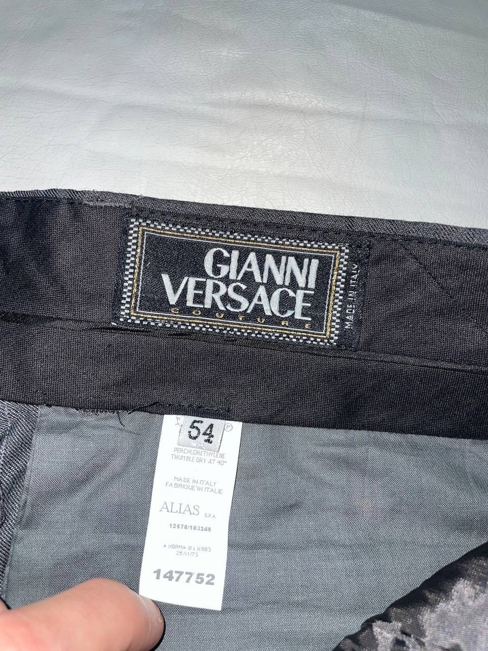 Versace × Vintage Versace by Gianni Versace Couture Classic Vintage Suit Size 54R - 13 Thumbnail