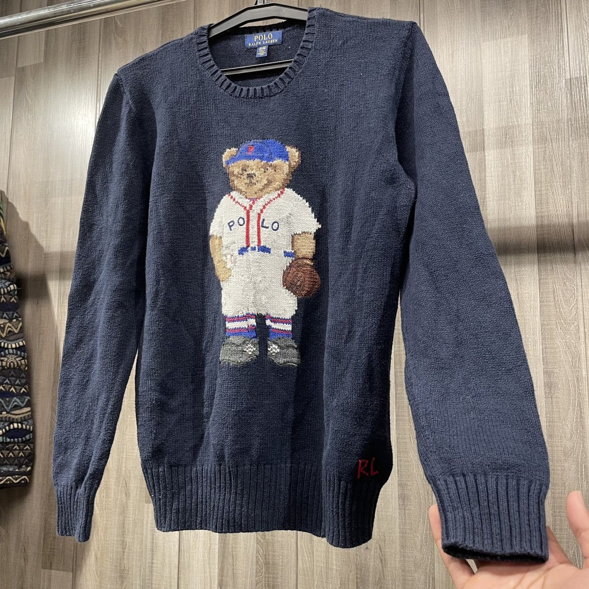 Polo Ralph Lauren polo ralph lauren polo bear sweater Size US XL / EU 56 / 4 - 4 Thumbnail