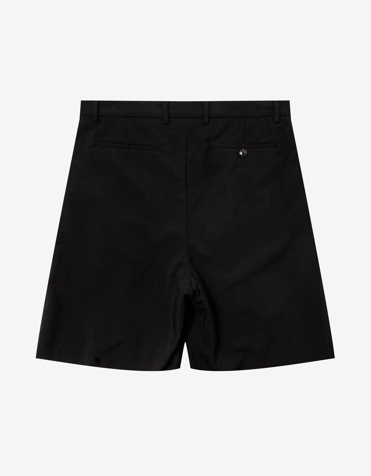 Amiri Amiri Black Double Pleat Wool Tailored Shorts Size US 32 / EU 48 - 2 Thumbnail