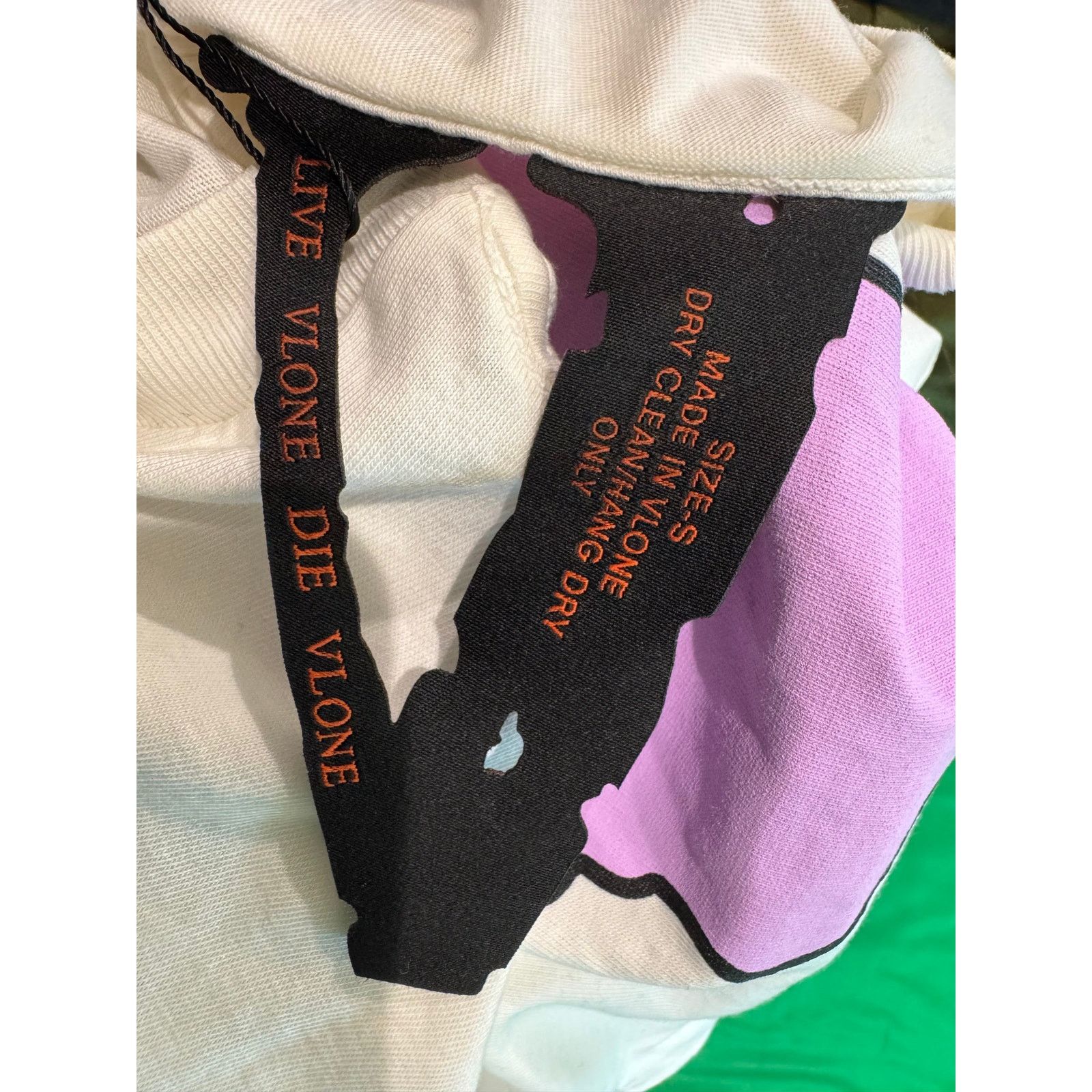 Vlone Vlone ASAP Yams White Tee Size US S / EU 44-46 / 1 - 4 Thumbnail