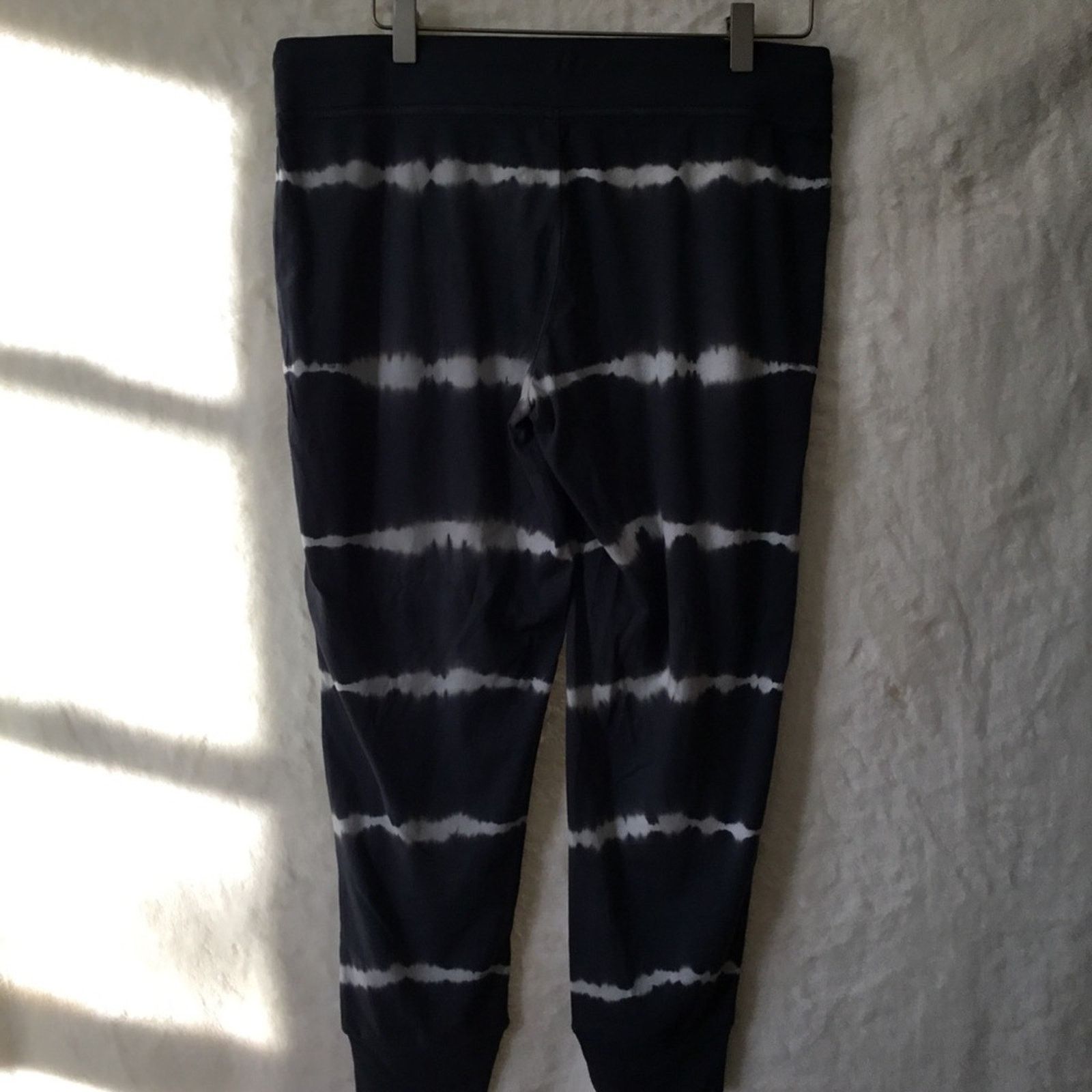 Other J. Jill Navy and White Tie-Dye Joggers Size 26" / US 2 / IT 38 - 5 Thumbnail