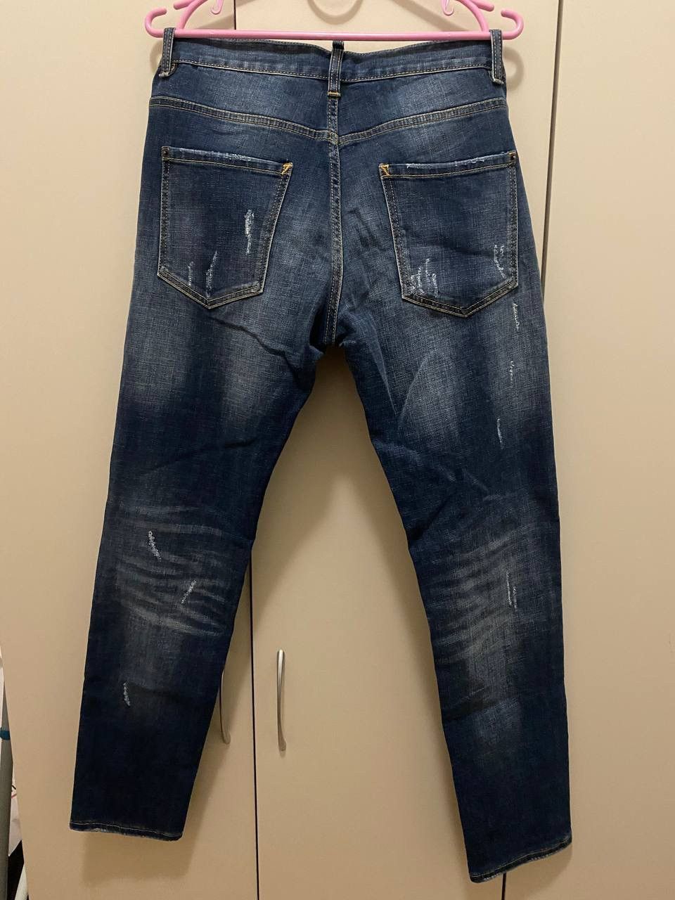 Dsquared2 × Vintage Dsquared2 Denim pants distressed mutli logo big logo Size US 32 / EU 48 - 13 Thumbnail