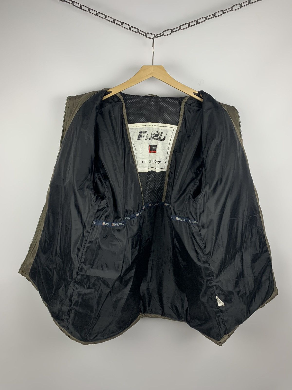 Fubu Vintage Fubu Full Zip Puffer Down Jacket Embroidered Logo Size US XXL / EU 58 / 5 - 23 Thumbnail