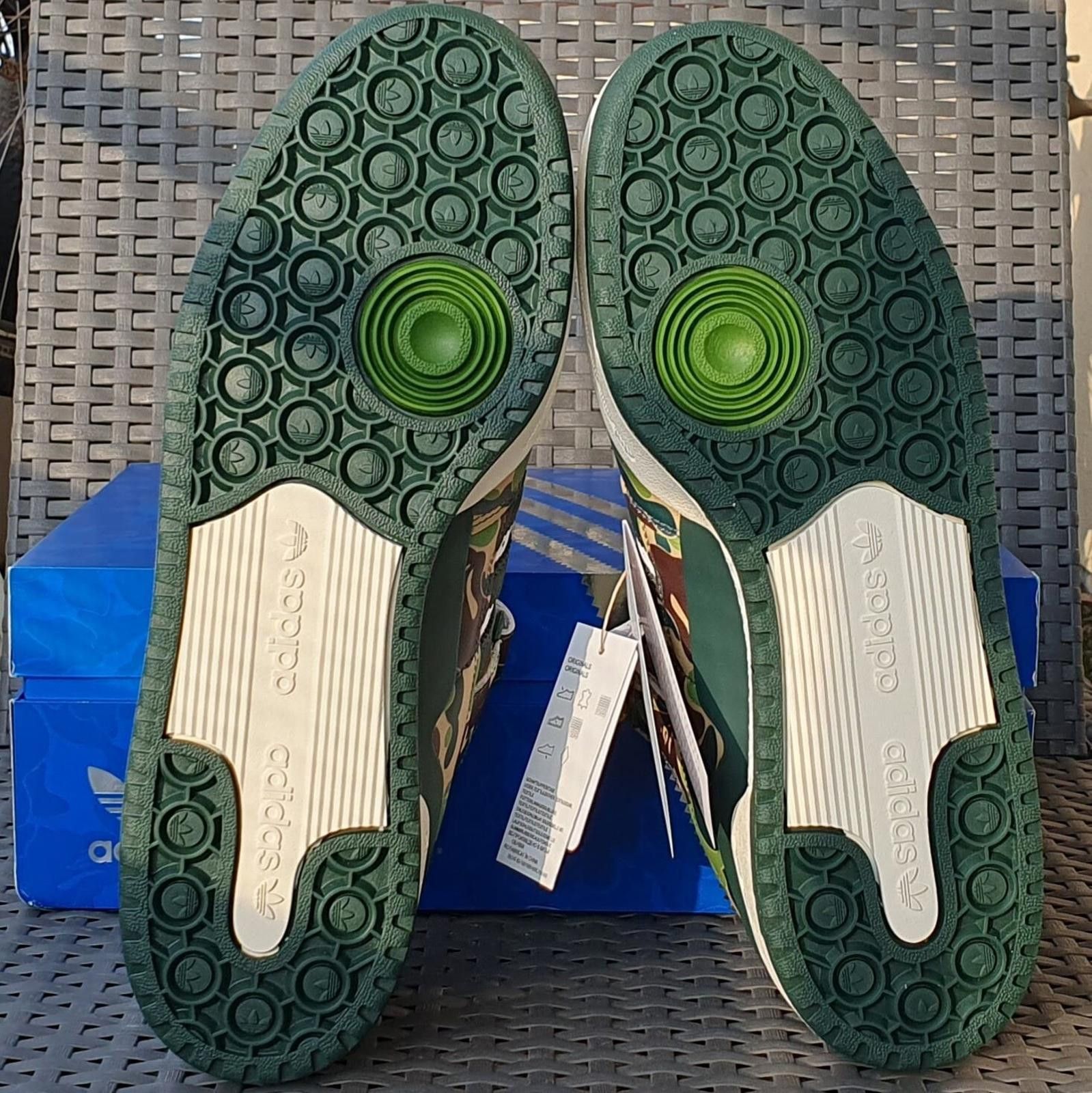 Adidas Mens Adidas Forum 84 Low 'Bape 30th Anniv Green Camo' US11.5 Size US 11.5 / EU 44-45 - 3 Thumbnail