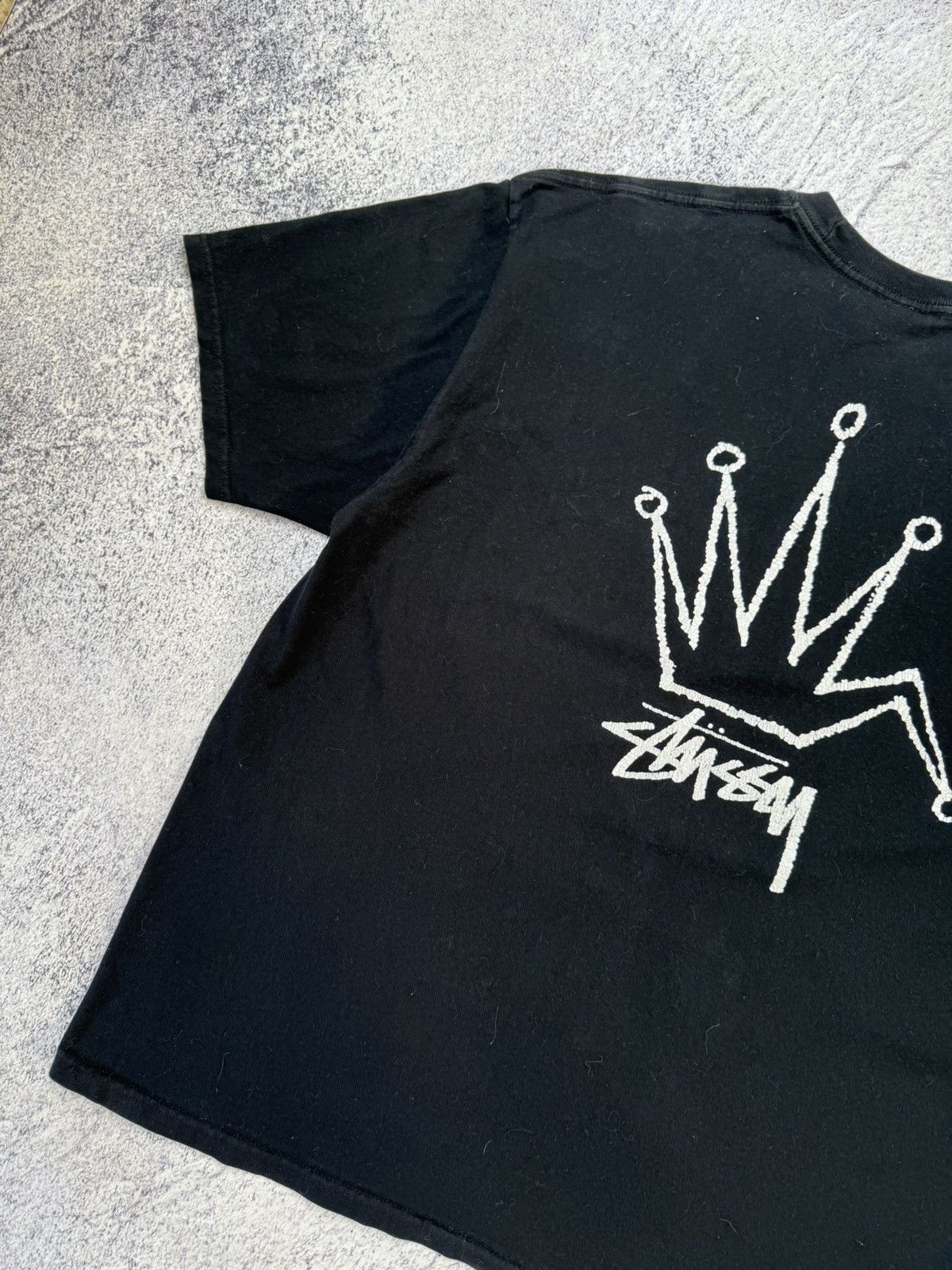 Stussy Vintage Stussy Crown T Shirt Y2K Size US XL / EU 56 / 4 - 20 Thumbnail