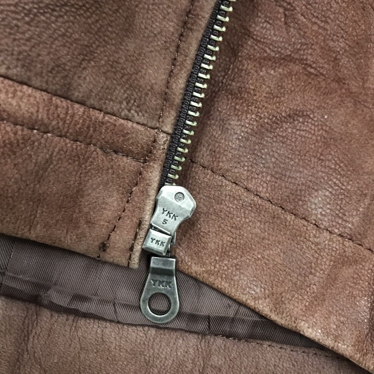 Yohji Yamamoto VINTAGE YOHJI YAMAMOTO D’URBAN A.A.R. BROWN LEATHER JACKET Size US S / EU 44-46 / 1 - 20 Thumbnail
