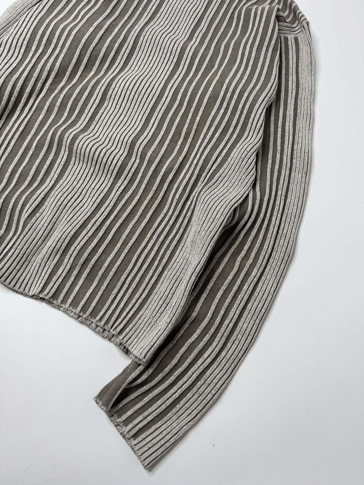 Vintage Vintage avant garde ribbed knit sweater y2k 00s if6was9 lgb Size US M / EU 48-50 / 2 - 3 Thumbnail
