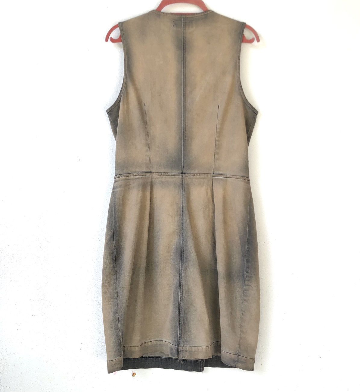 Diesel DIESEL Black Label Distressed Denim Dress Size M / US 6-8 / IT 42-44 - 2 Thumbnail
