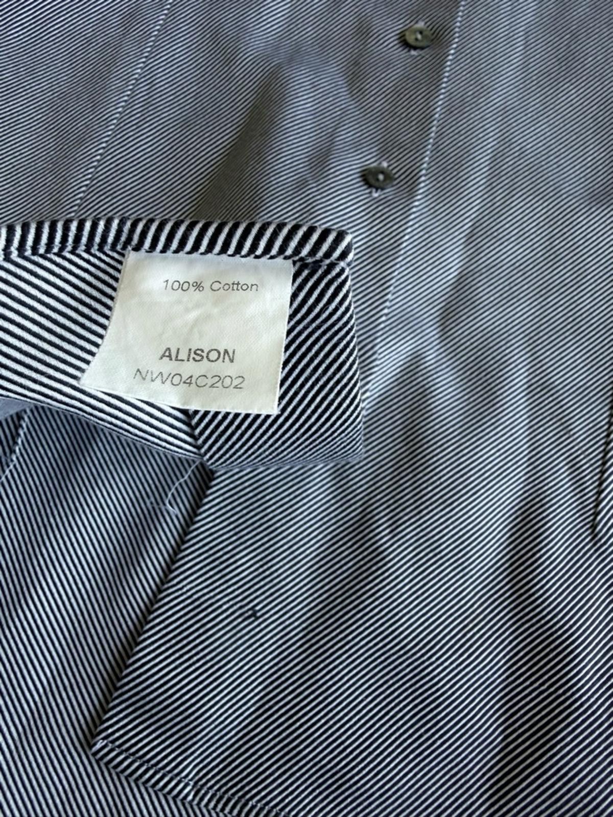 Other Audrey Talbott / Button Down Shirt / Gray White Size S / US 4 / IT 40 - 5 Thumbnail