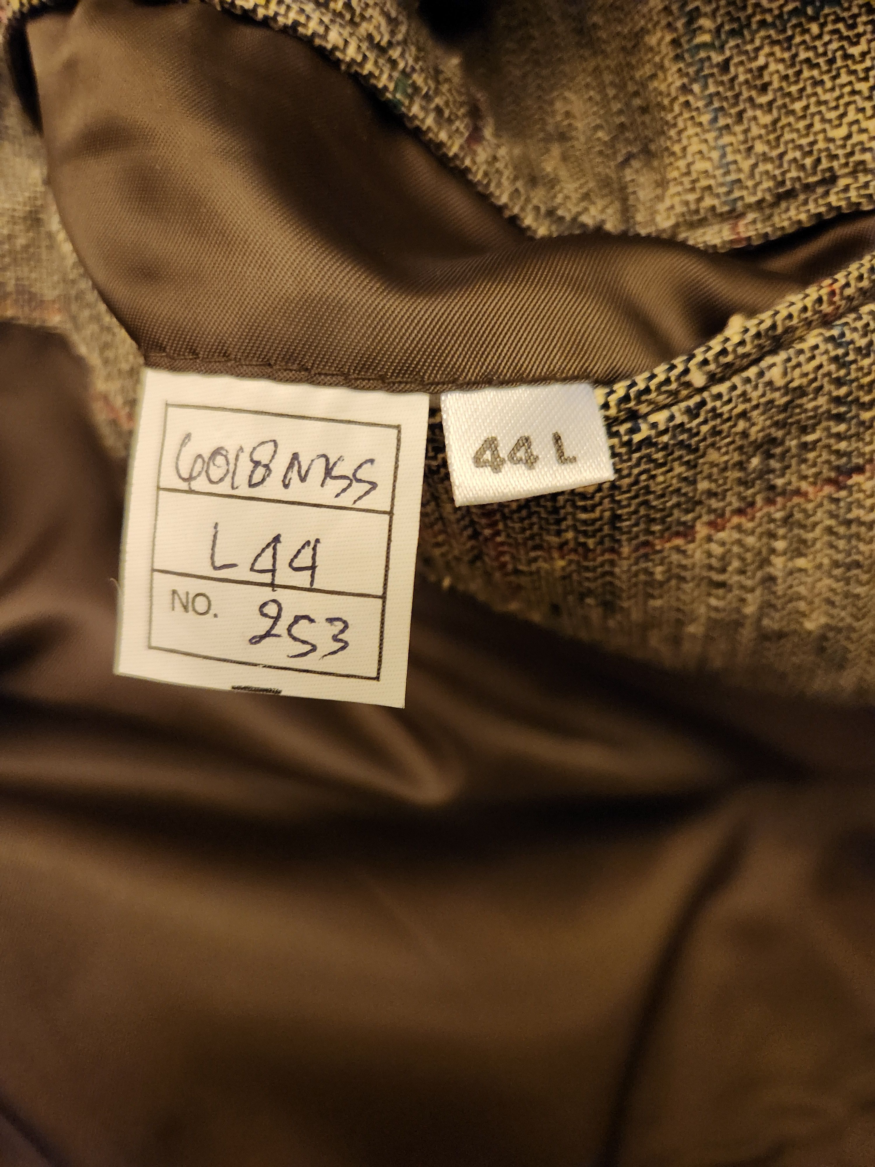 Vintage NWOT Vintage 90's Petrocelli Wool/Silk Double breast Blazer Size 44L - 5 Thumbnail