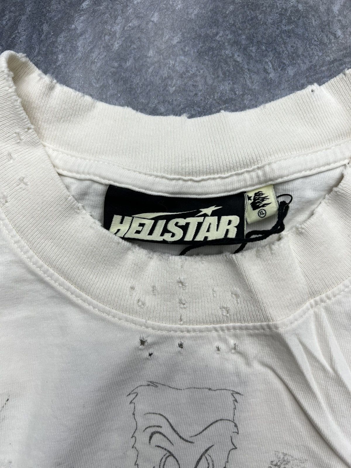 HELLSTAR Hellstar Have Faith T-Shirt Size US XL / EU 56 / 4 - 4 Thumbnail