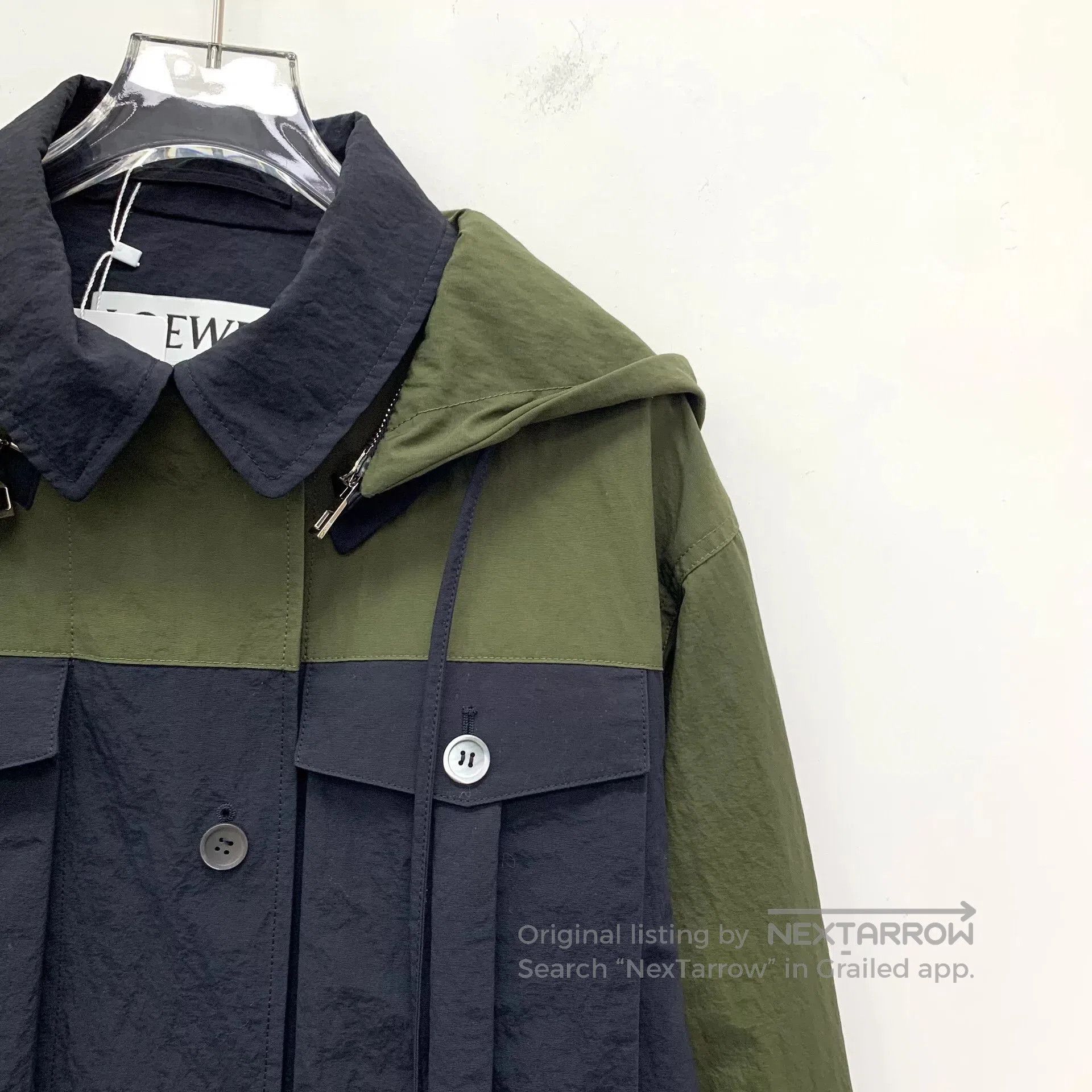 Loewe Loewe Colorblock Hooded Cargo Jacket. Size US XS / EU 42 / 0 - 3 Thumbnail