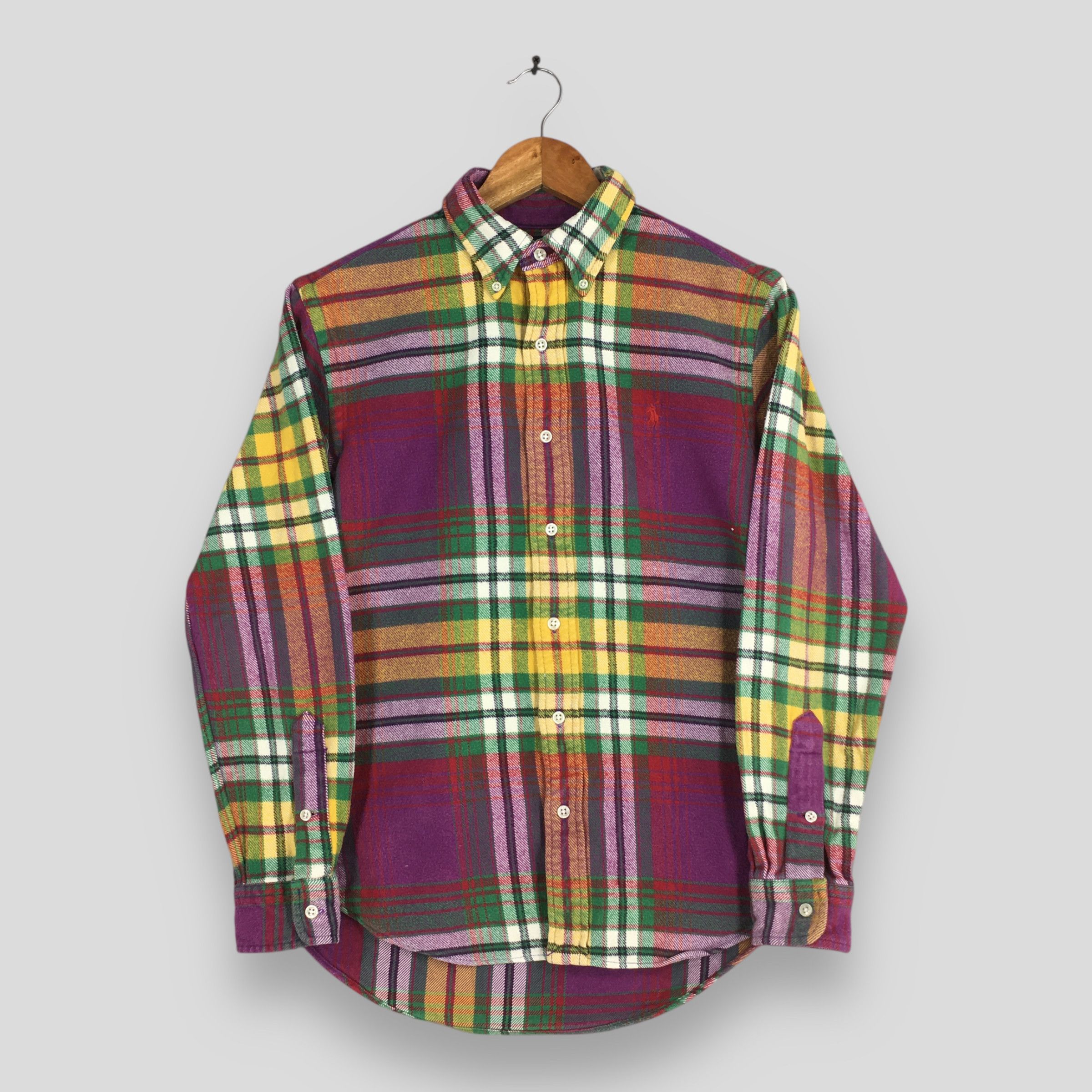Polo Ralph Lauren Vintage Polo Ralph Lauren Checkered Flannel Shirt Medium Size US M / EU 48-50 / 2 - 1 Thumbnail