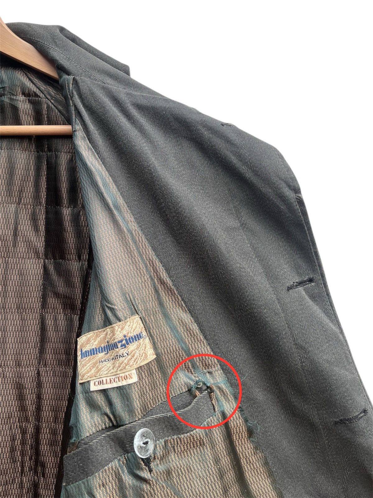 Japanese Brand Immaginazione Heavy Cotton Coat Made in Italy Size US M / EU 48-50 / 2 - 11 Thumbnail