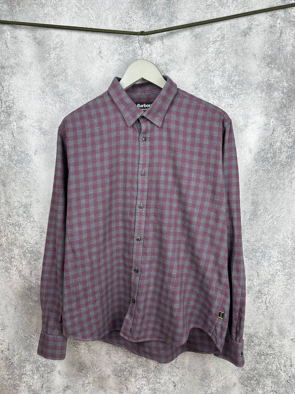 Barbour Barbour International Skid Shirt Flannel Plaid Button Up LS Size US L / EU 52-54 / 3 - 1 Thumbnail