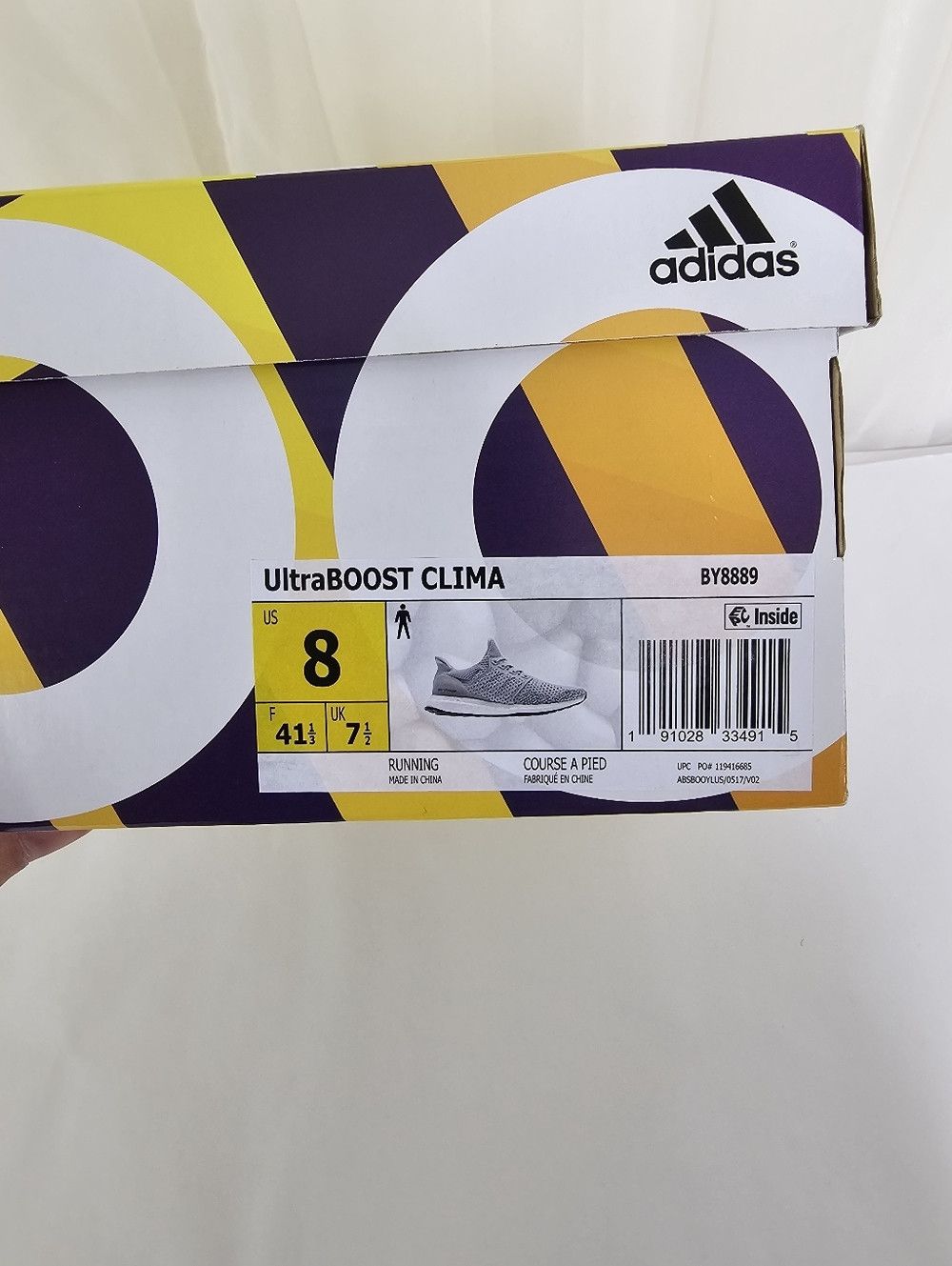 Adidas adidas UltraBoost Clima Running Sneaker Grey Two NEW Size US 8 / EU 41 - 8 Thumbnail