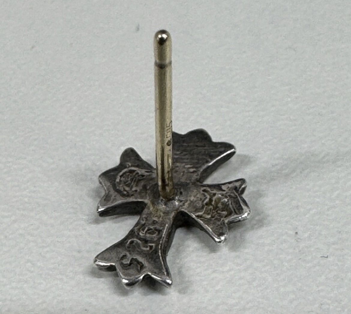 アクセサリー CHROME HEARTS CH cross stud earring Chrome Hearts クロムハーツ メンズシルバーピアス CH Cross #2