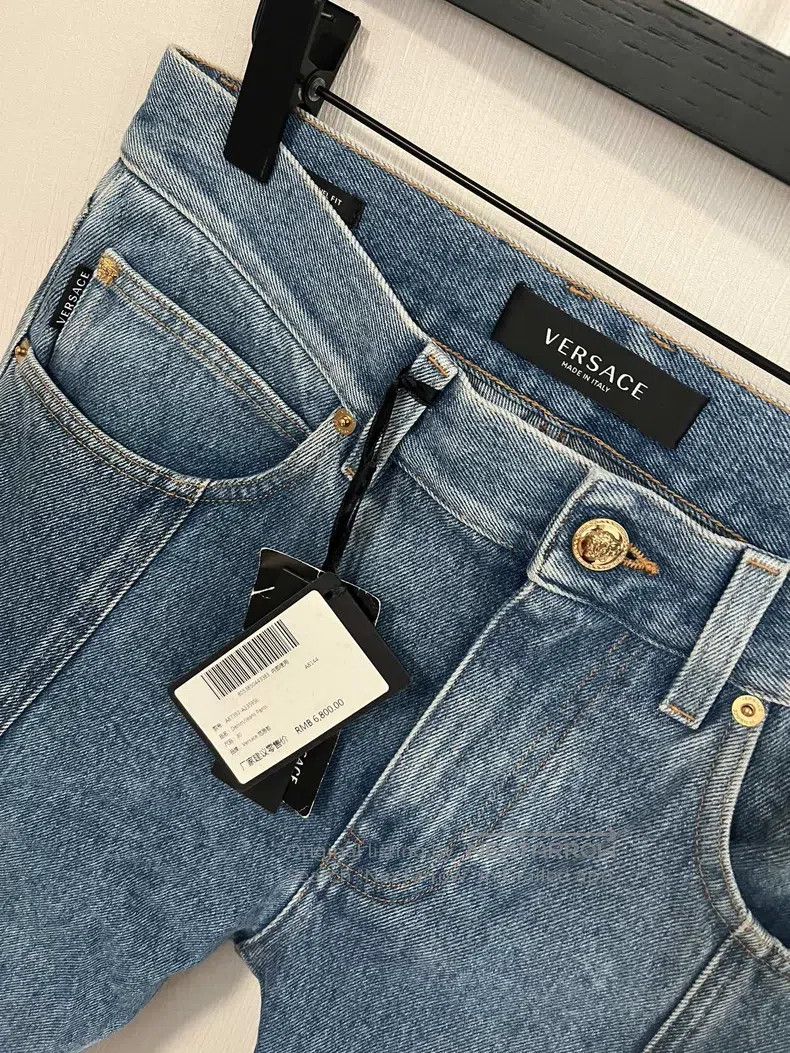 Versace Versace Men's slim denim trousers Size US 36 / EU 52 - 2 Thumbnail