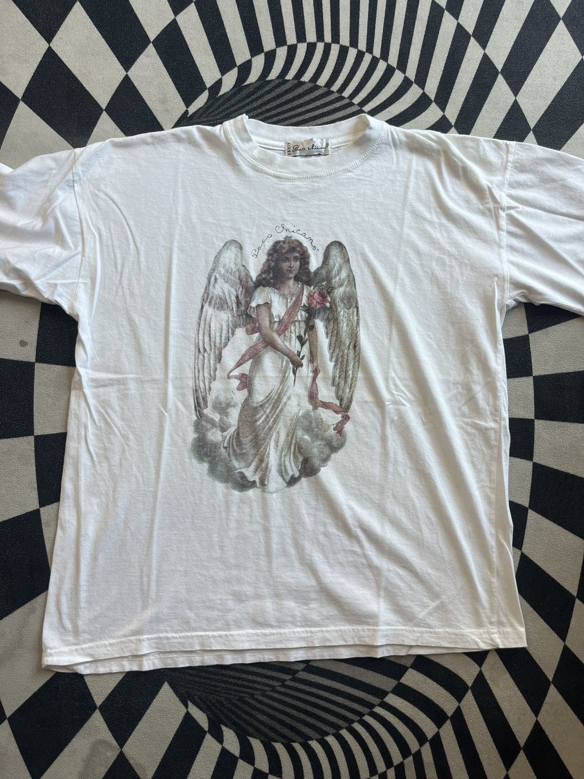 Vintage Vintage Paco Chicano (Paris) Angle Streetwears 90’s Tshirt Size US L / EU 52-54 / 3 - 3 Thumbnail
