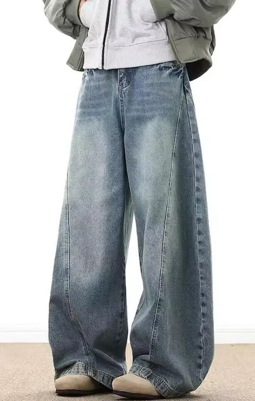 Japanese Brand Kawashima x Miwa Baggy Striped Size US 33 - 1 Thumbnail