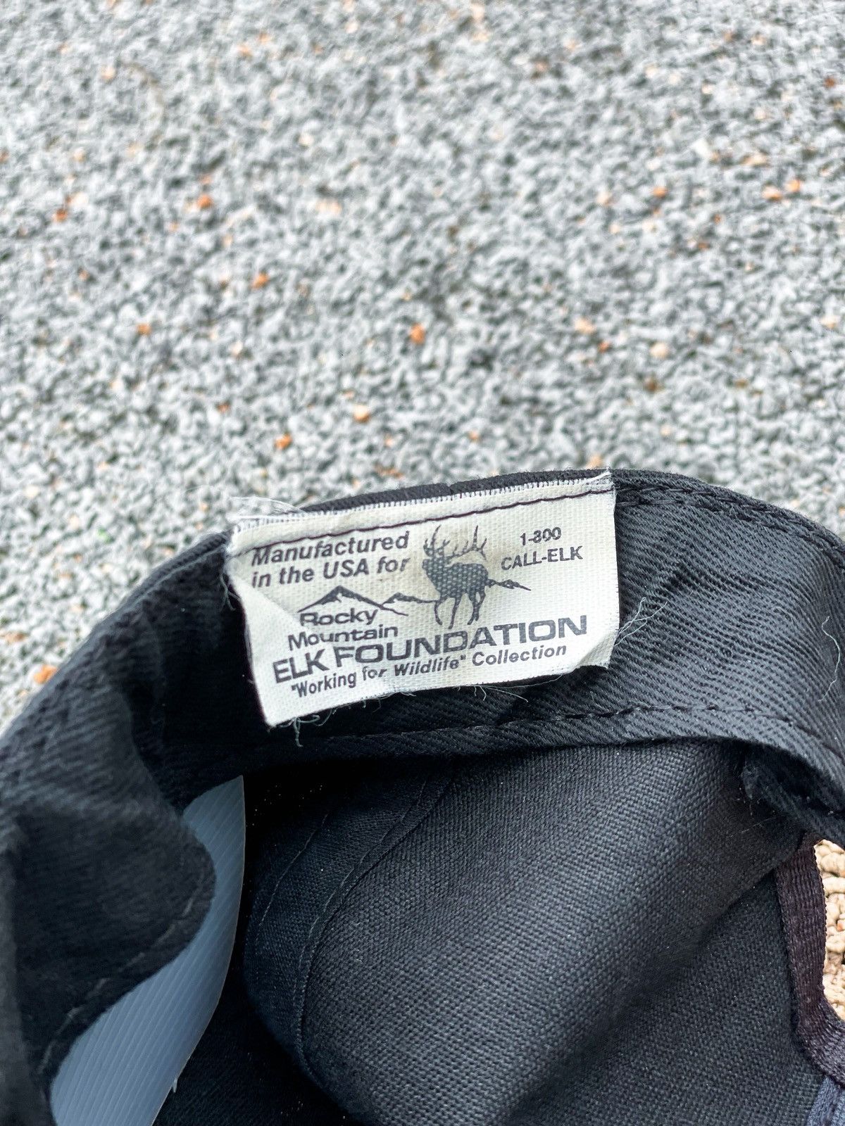 Vintage Rocky Mountain Elk Foundation Golfer Hat Size ONE SIZE - 3 Thumbnail