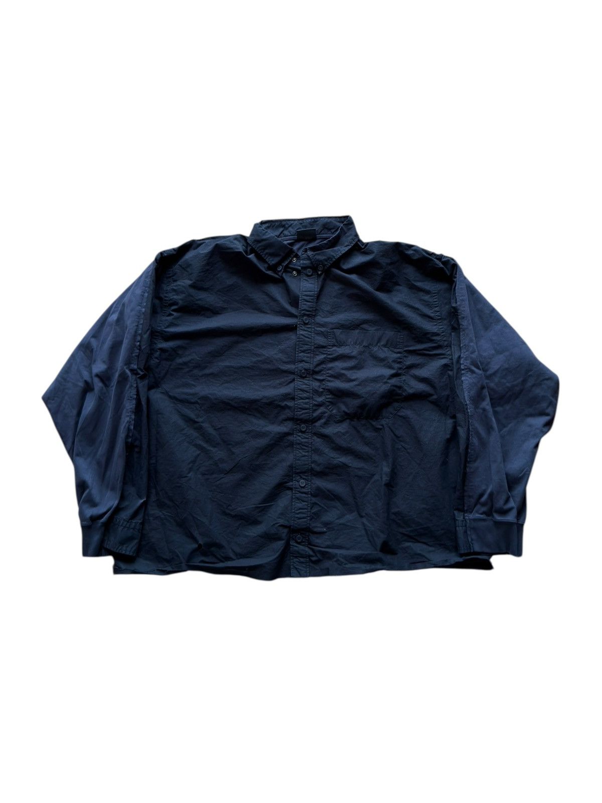 *RARE* BALENCIAGA DEMNA HYBRID SHIRT CROPPED