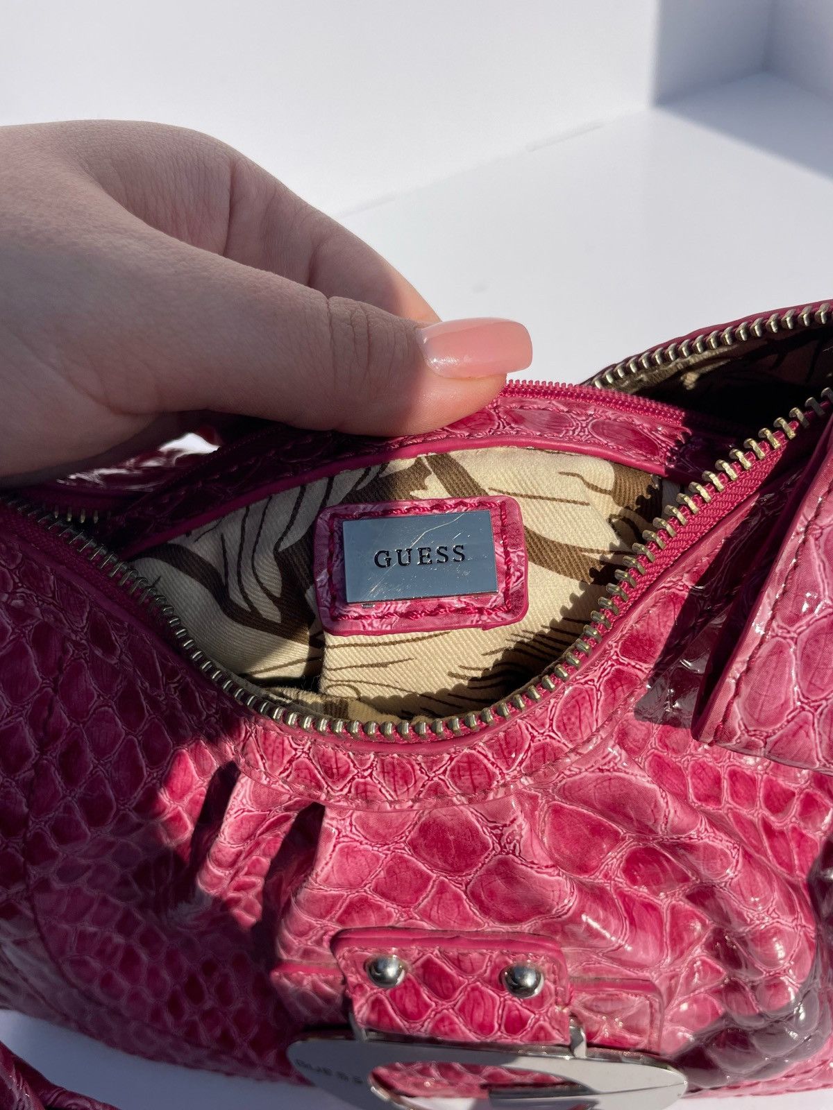 Guess Pink vintage Guess bag Size ONE SIZE - 12 Thumbnail