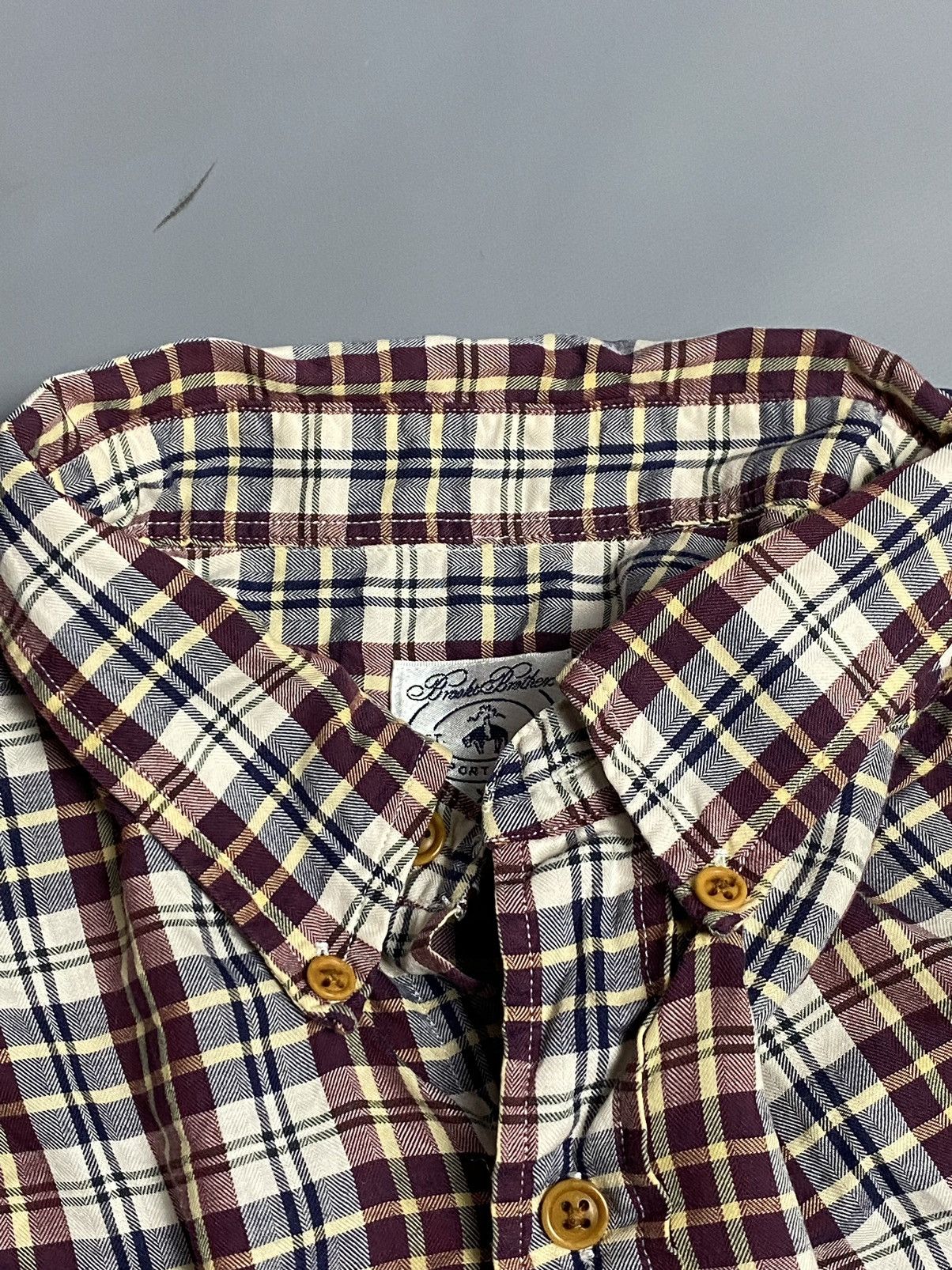 Brooks Brothers Vintage Brooks Brothers Men’s Sport Shirt Plaid Size XL Size US XL / EU 56 / 4 - 12 Thumbnail