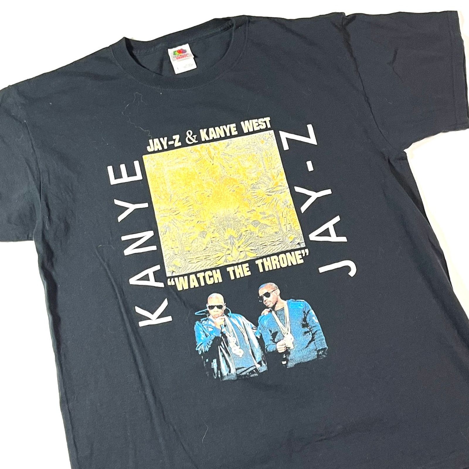 Rap Tees 2011 Kanye West Jay Z Watch The Throne Tour Tshirt Medium Size US M / EU 48-50 / 2 - 2 Thumbnail