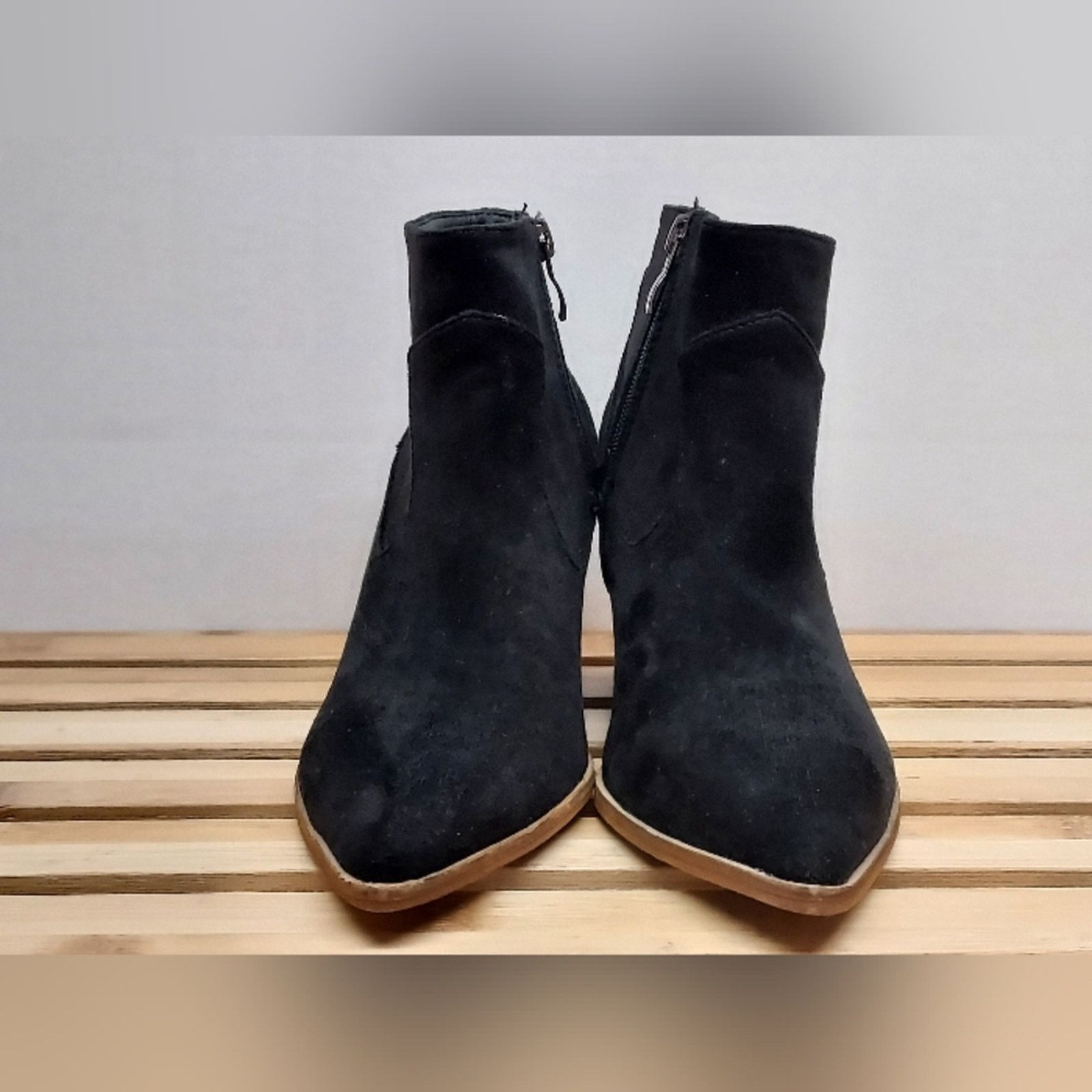 Beastin Beast Fashion Womens Black Faux Suede Abby Ankle Boot Size 6 Size US 6 / IT 36 - 5 Thumbnail