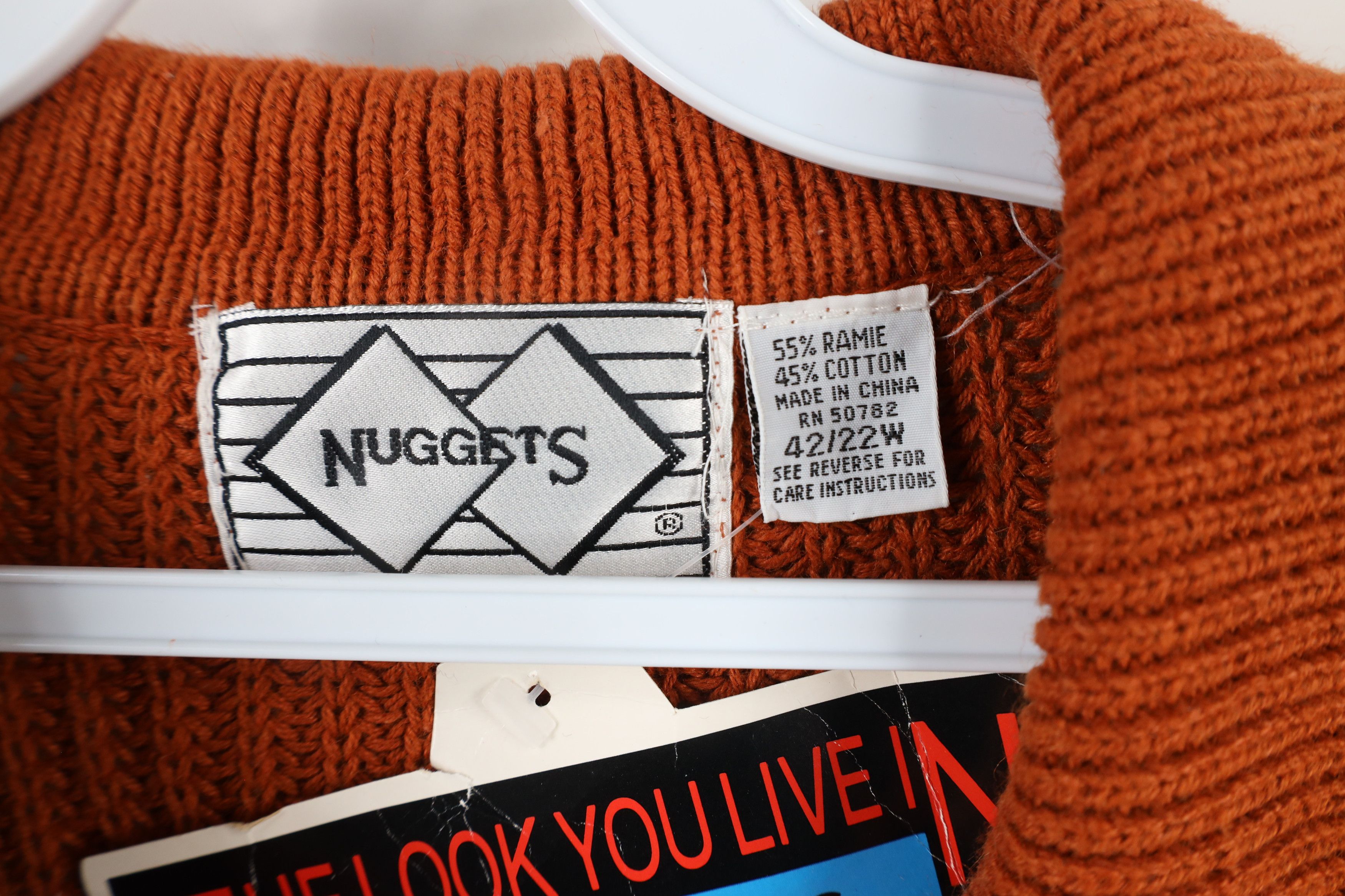 Vintage Deadstock Vintage 90s Streetwear Knit Collared Sweater Size 3XL / US 20-22 - 5 Thumbnail