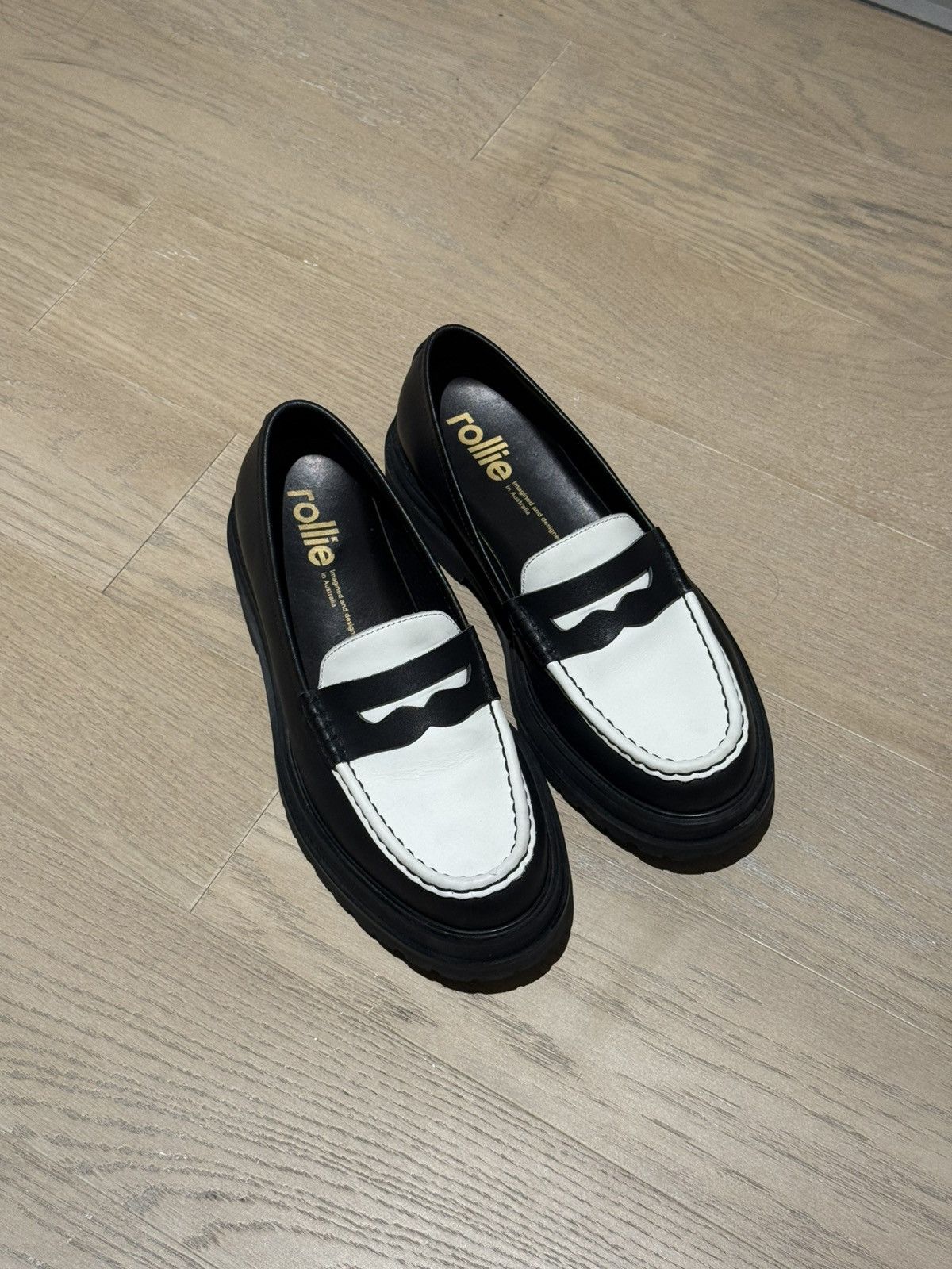 Other Rollie Nation Step Black/Bone Loafer Size US 10 / EU 43 - 1 Thumbnail